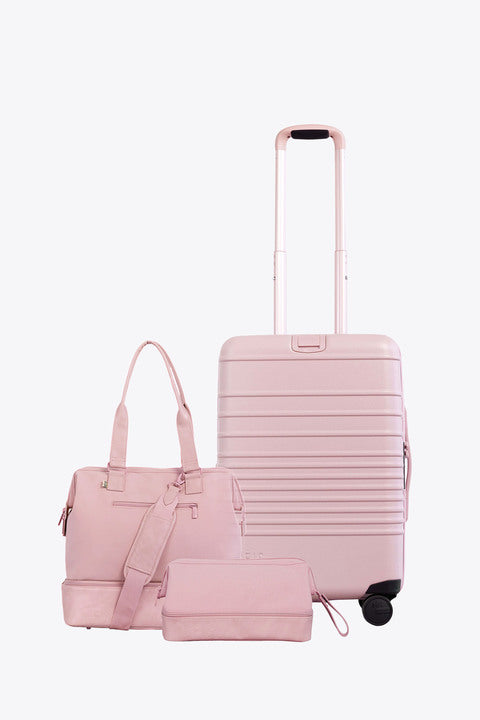 BÉIS 'The Carry-On Essential Set' in Atlas Pink - 21