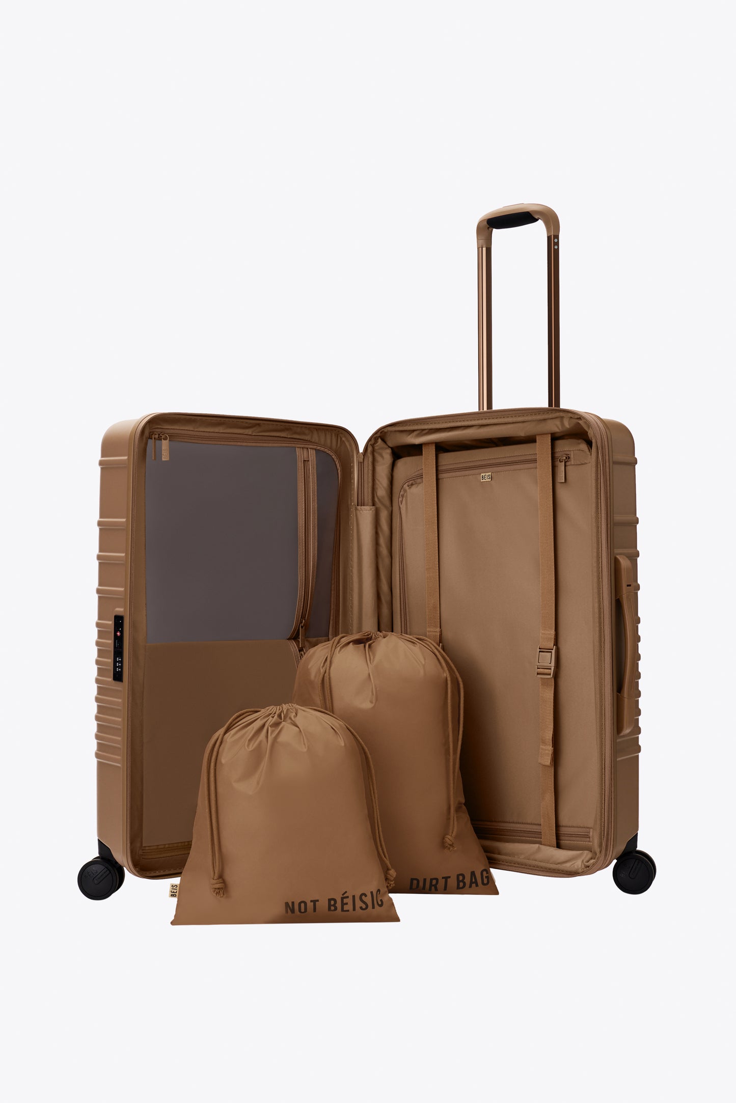 The Medium Check-In Roller in Camel