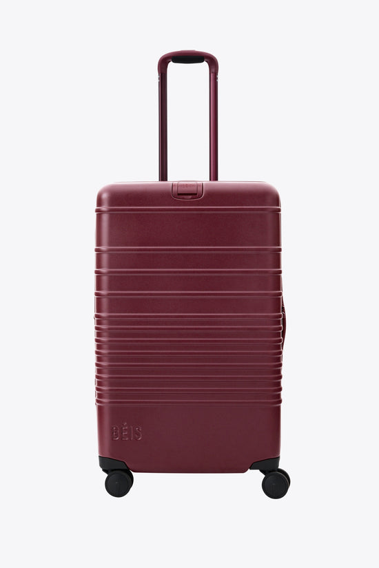 Resale The Medium Check-In Roller in Burgundy