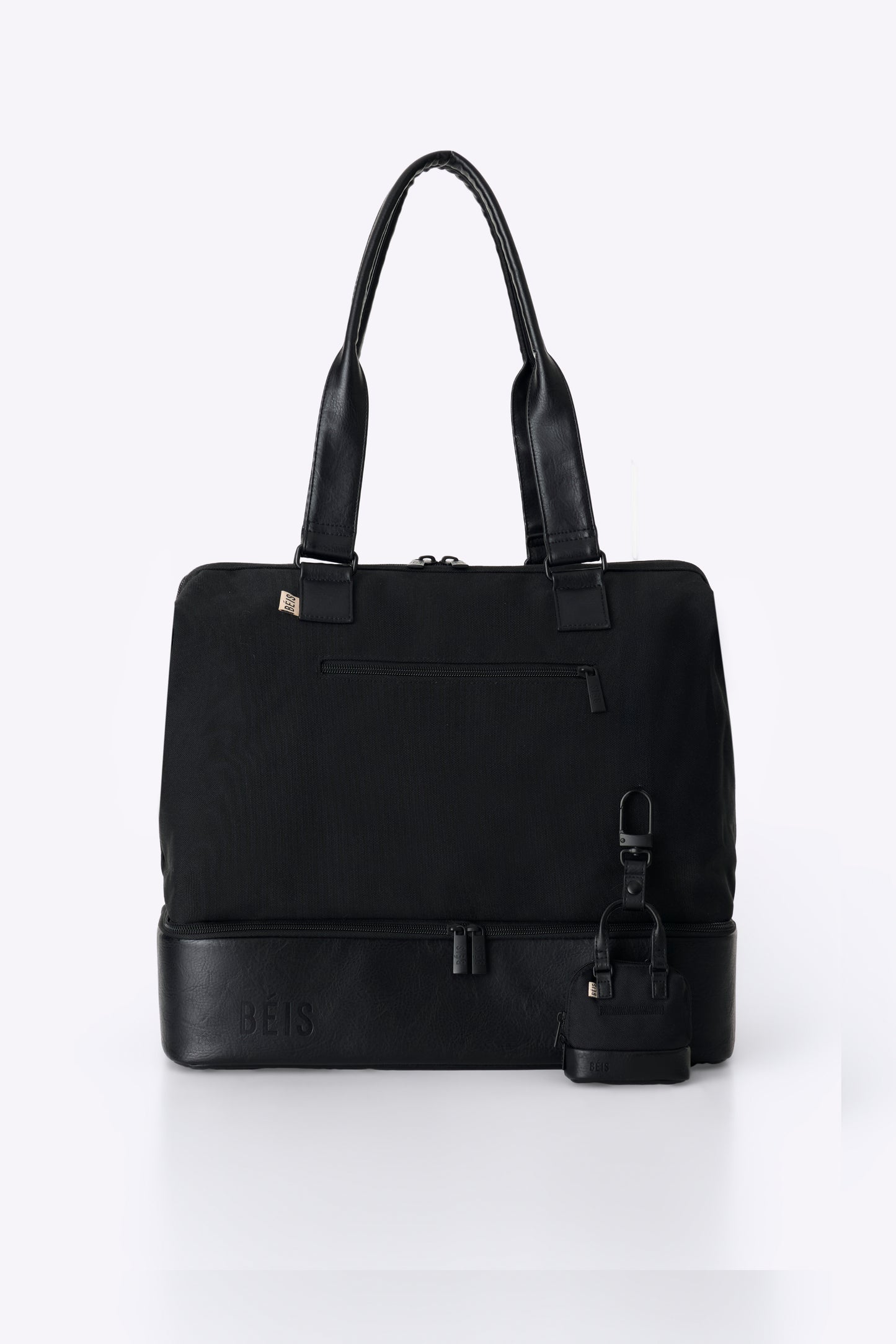 The Micro Weekender Charm in Black