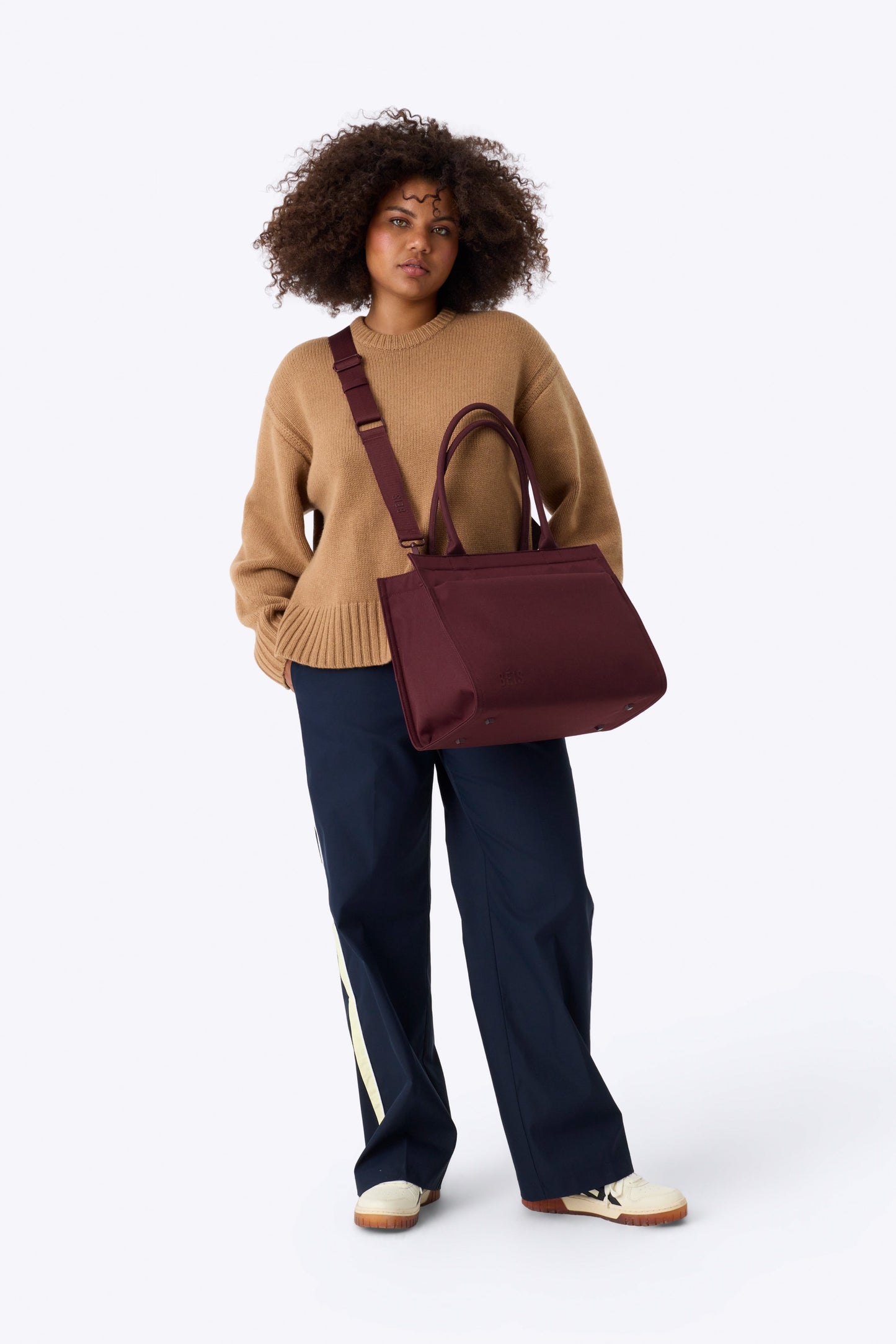 Resale The Book Tote in Burgundy