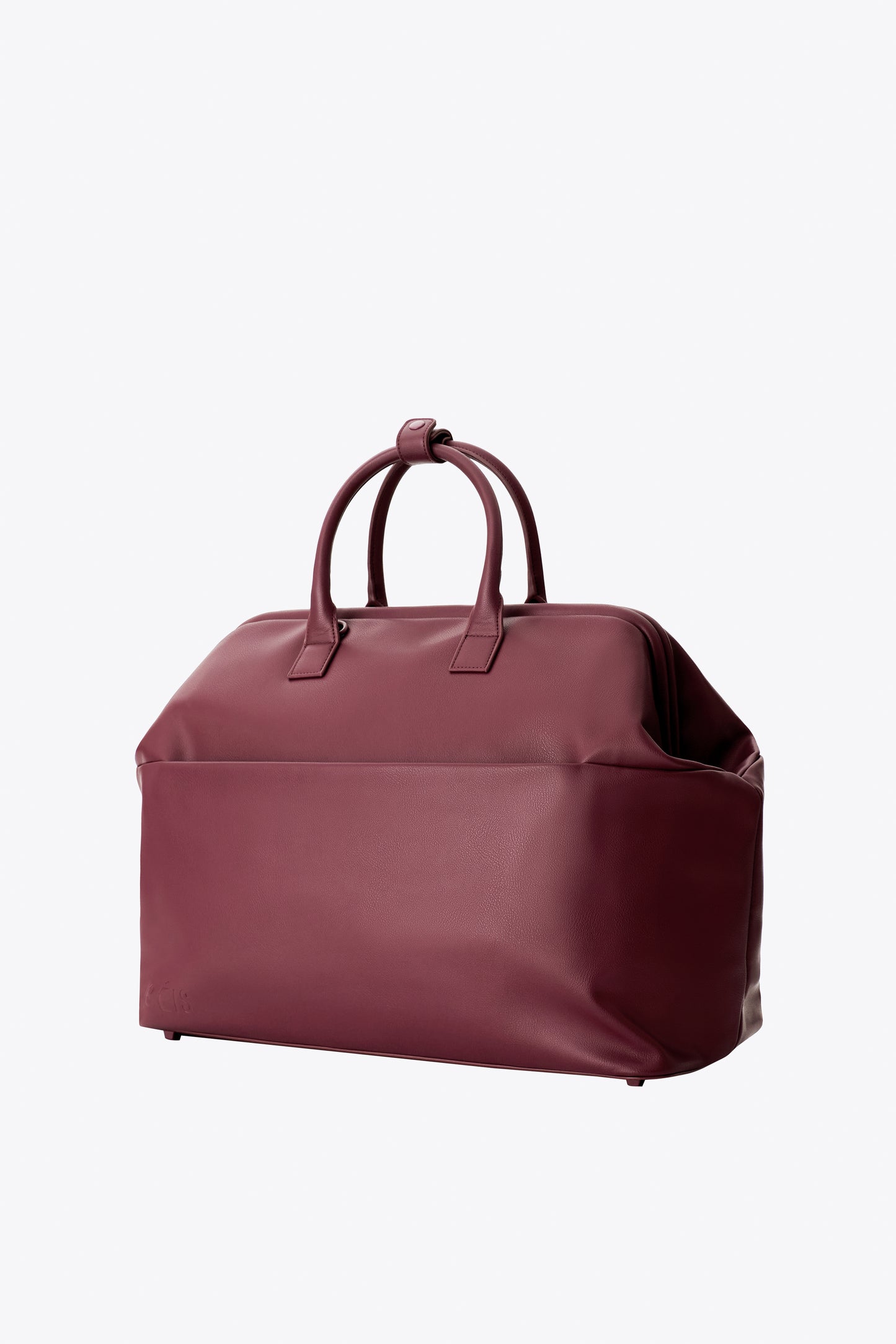 The Essential Weekender in Burgundy