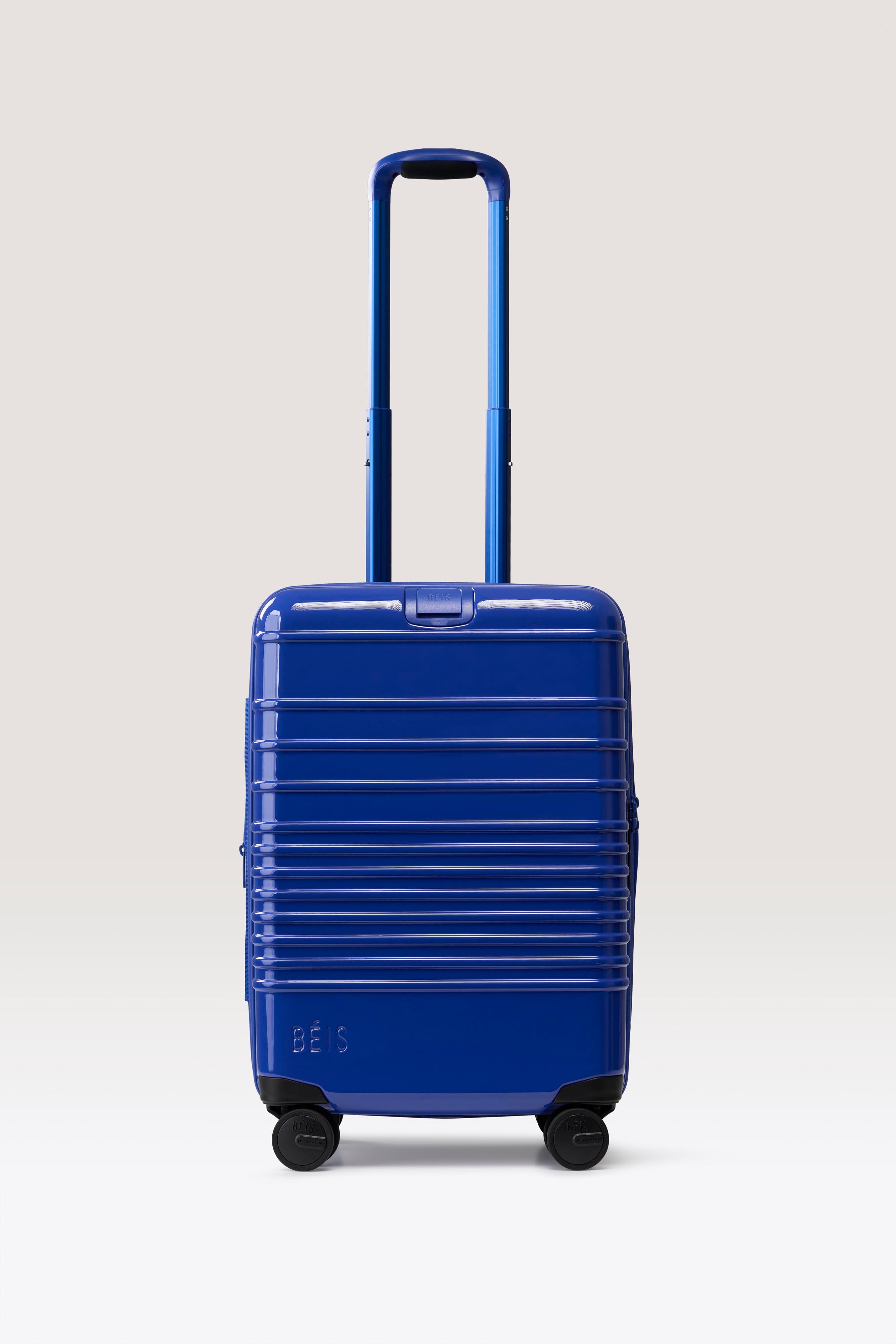 BÉIS 'The Carry-On Roller' in Glossy Cobalt Blue - 21