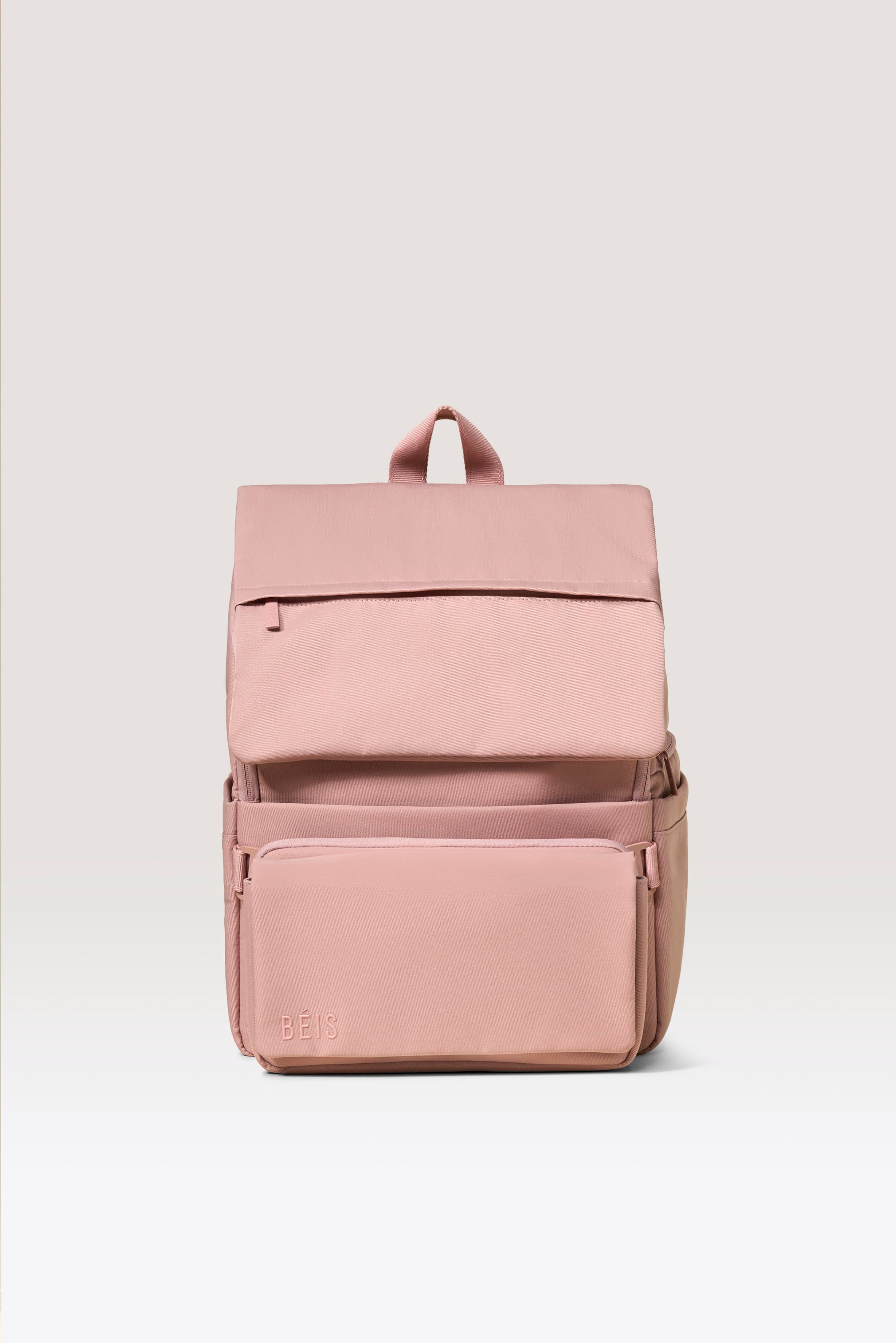BEIS The Ultimate Diaper Backpack in Atlas Pink
