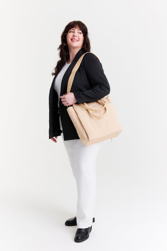 The Commuter Tote on model