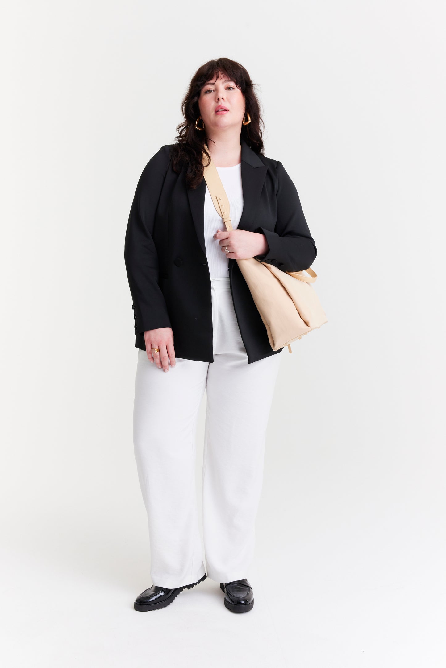 The Commuter Tote In Beige
