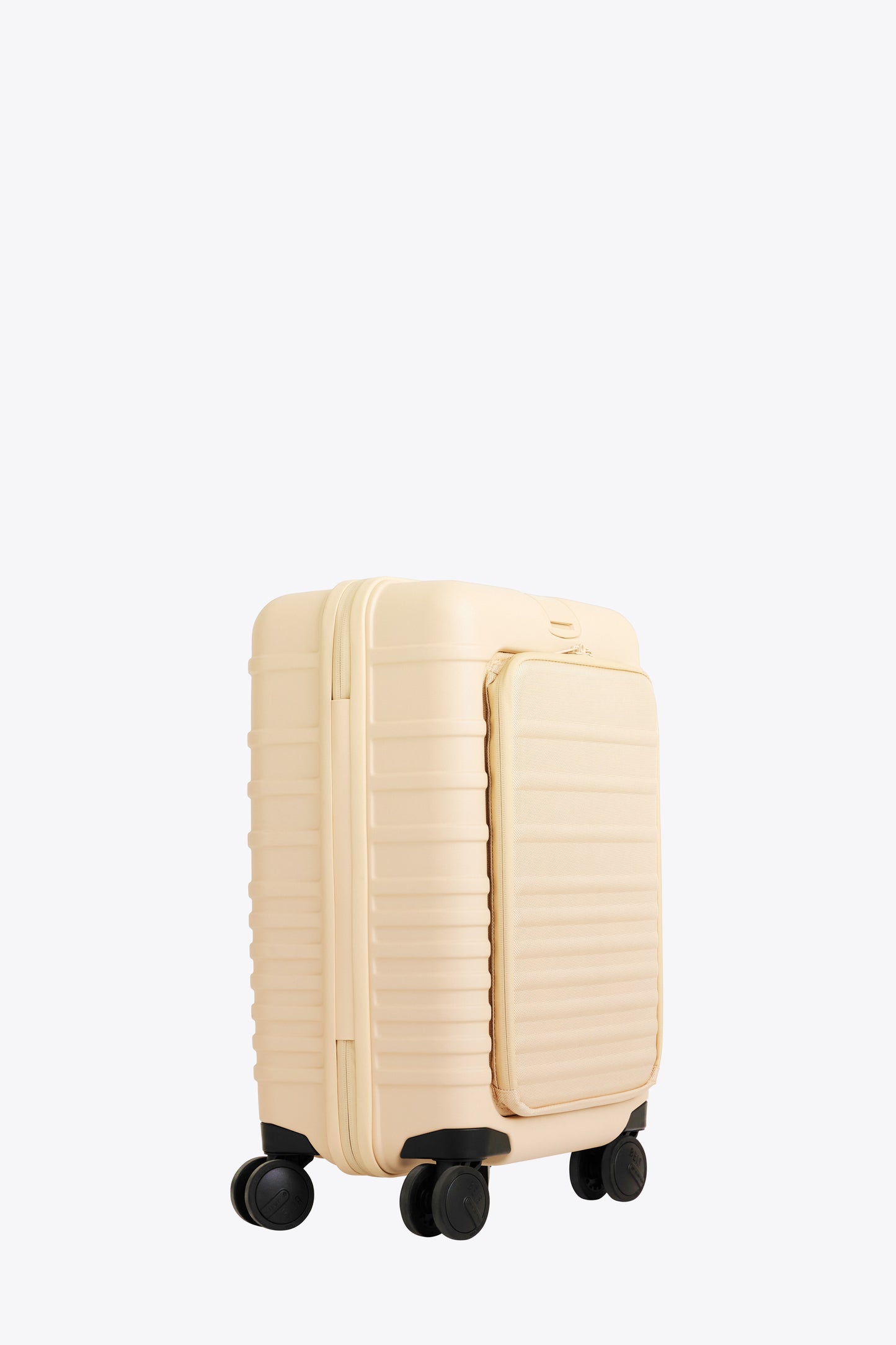 The Front Pocket Carry-On Roller in Beige