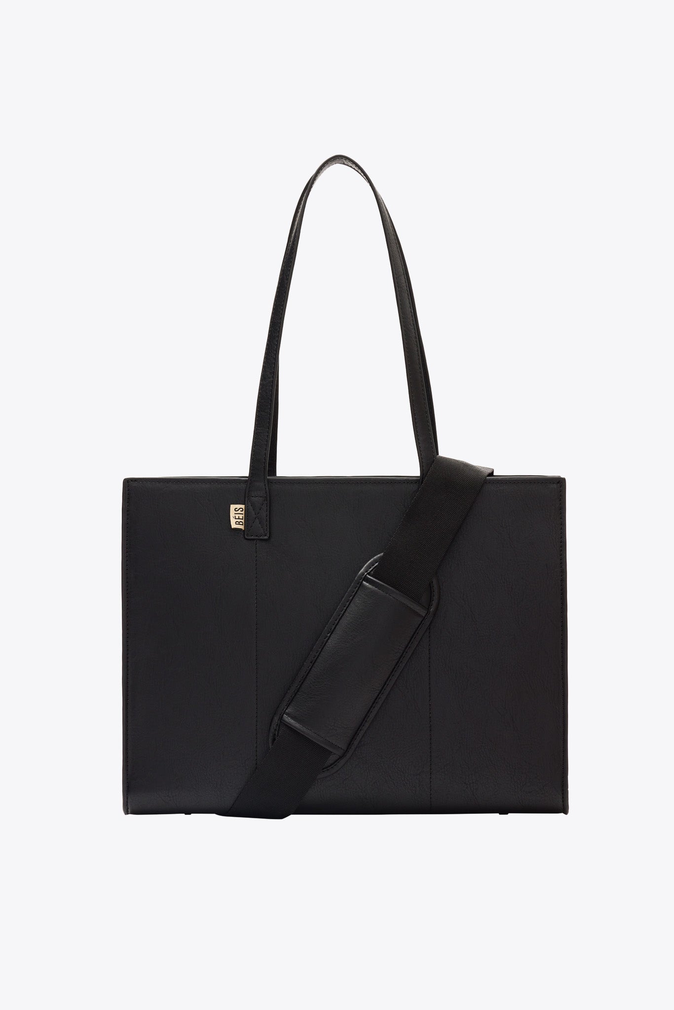 BÉIS 'The Work Tote' in Black - Work Bag For Women & Laptop Tote Bag