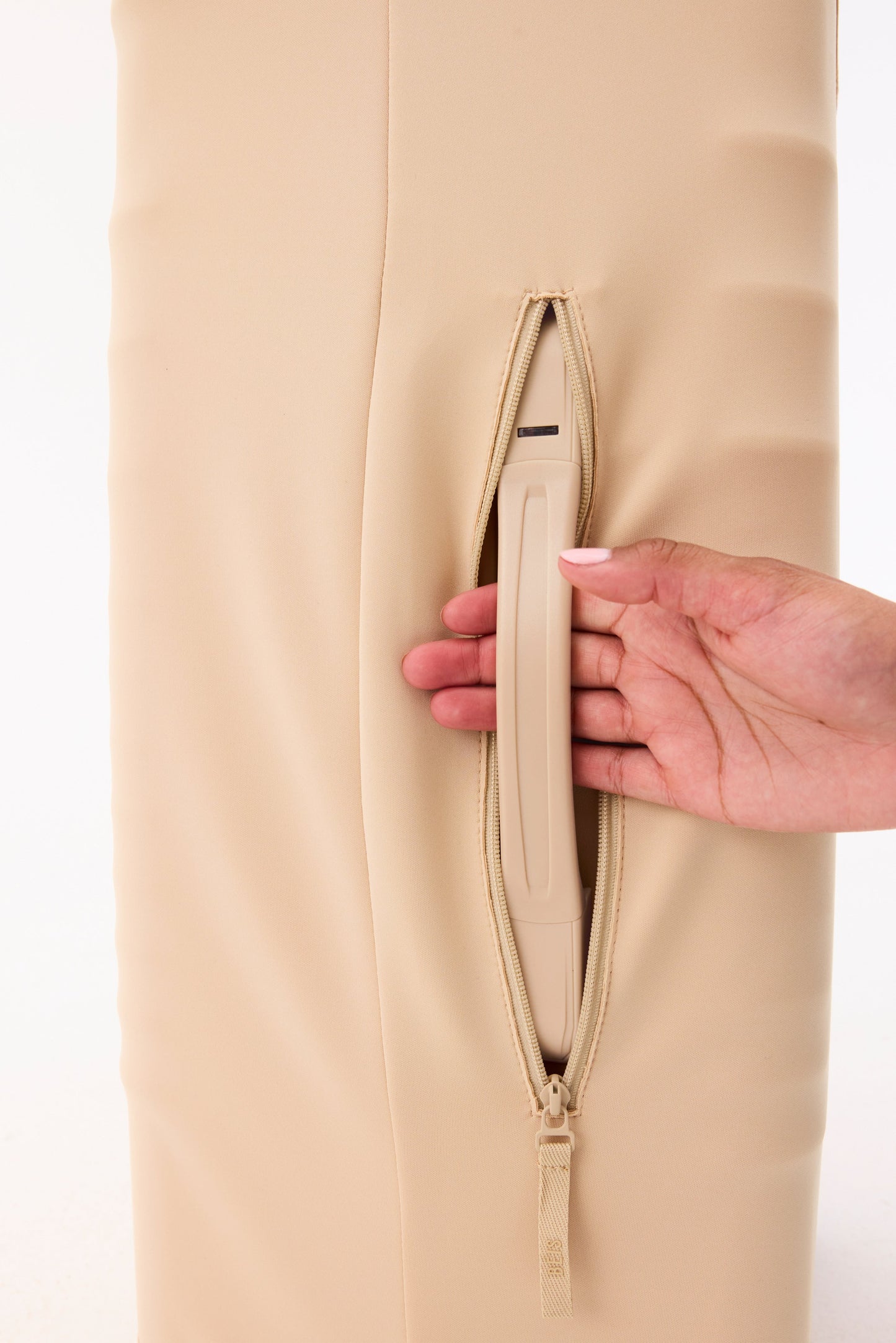 Resale The Large Check-In Luggage Cover in Beige