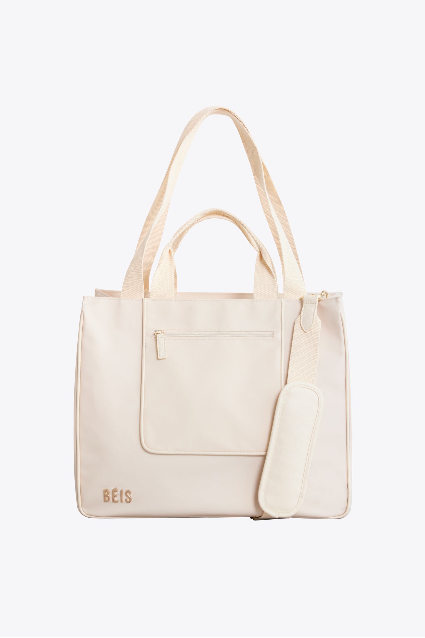 The East To West Tote in Beige