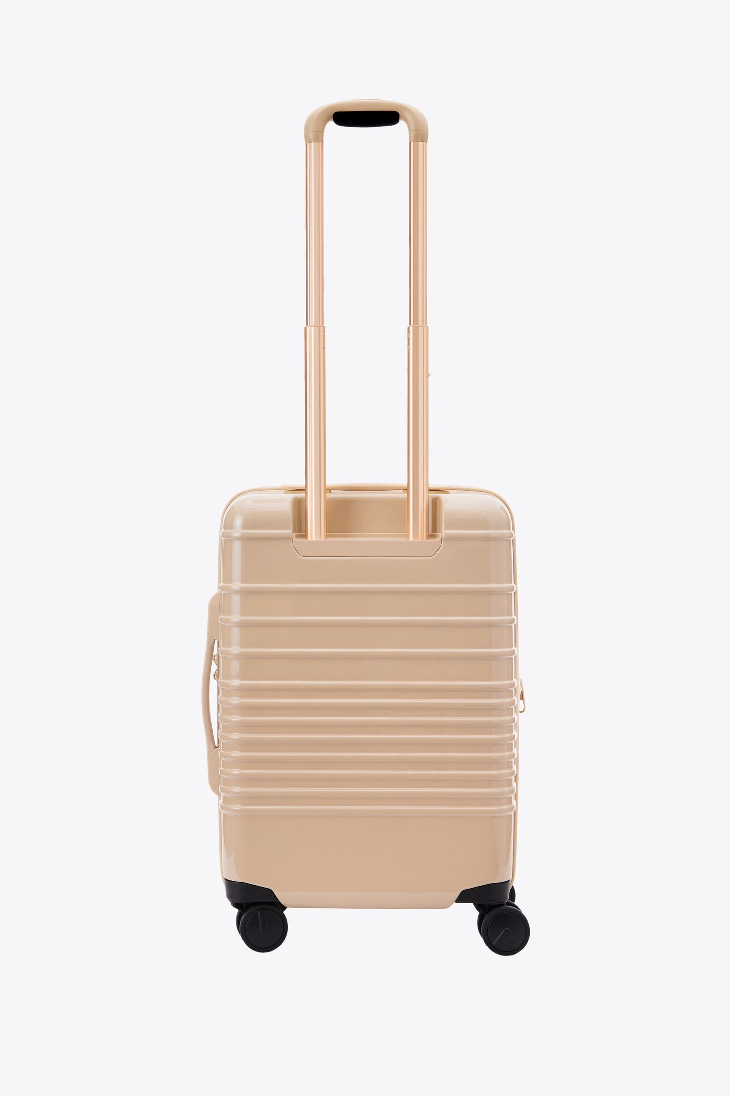 The Carry-On Roller in Glossy Beige