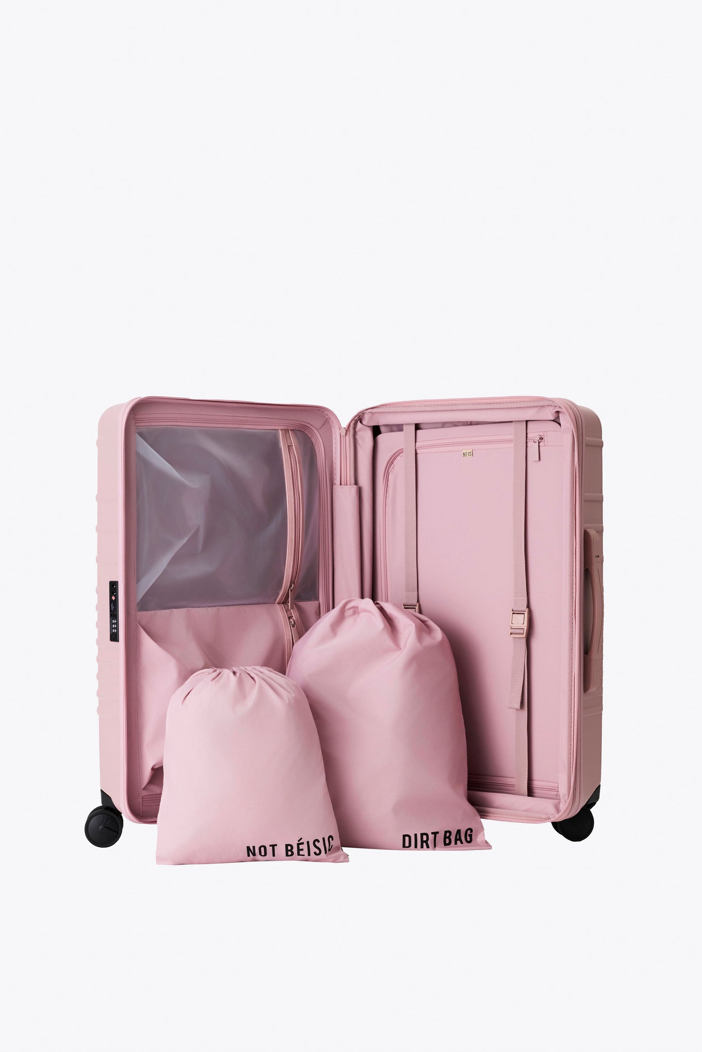 The Medium Check-In Roller in Atlas Pink