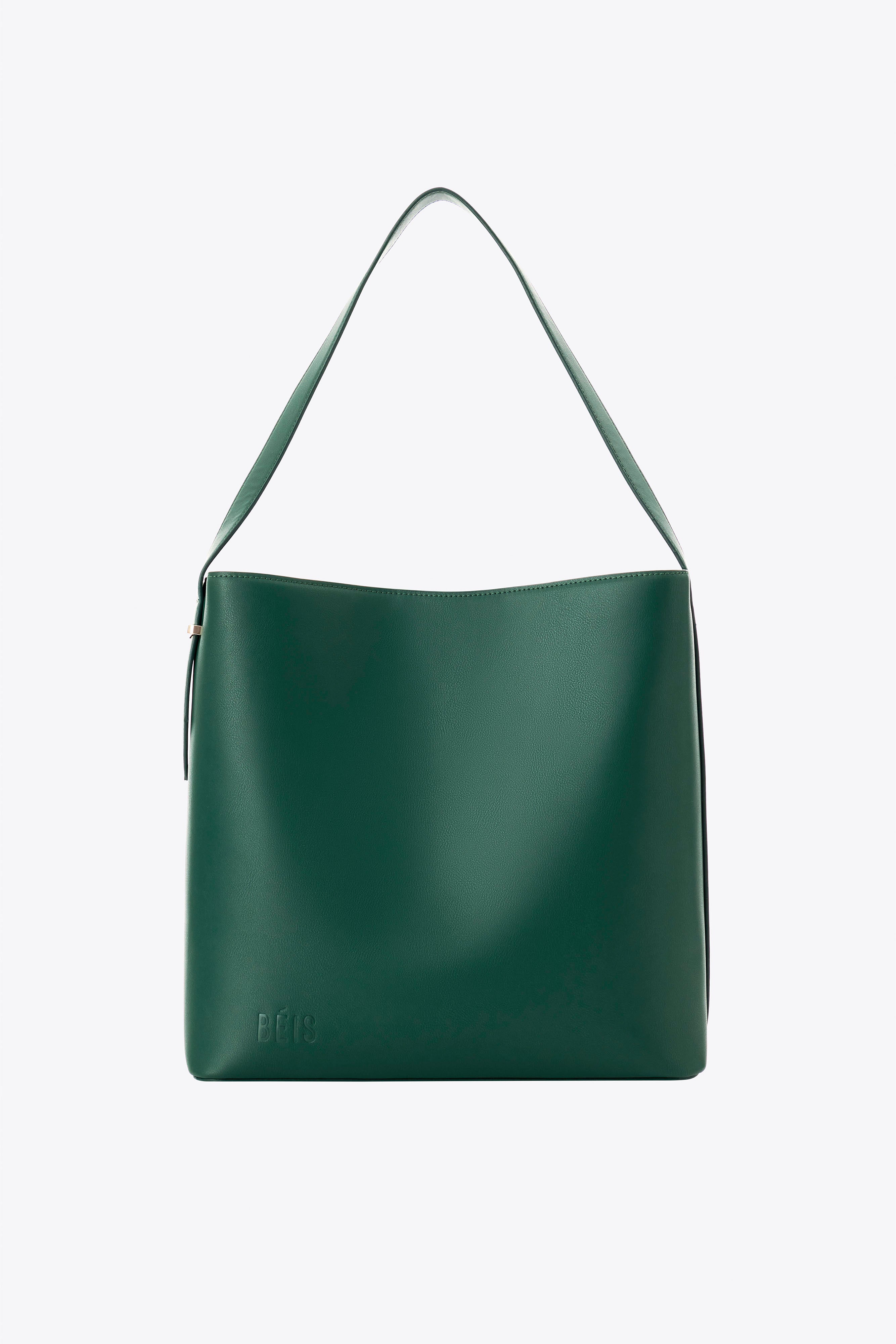 BÉIS 'The Wicked Tote' in Wicked Green - Sleek Green Tote Bag for Work & Travel
