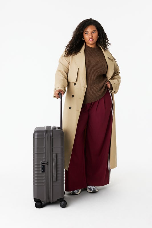 Resale The Medium Check-In Roller in Charcoal