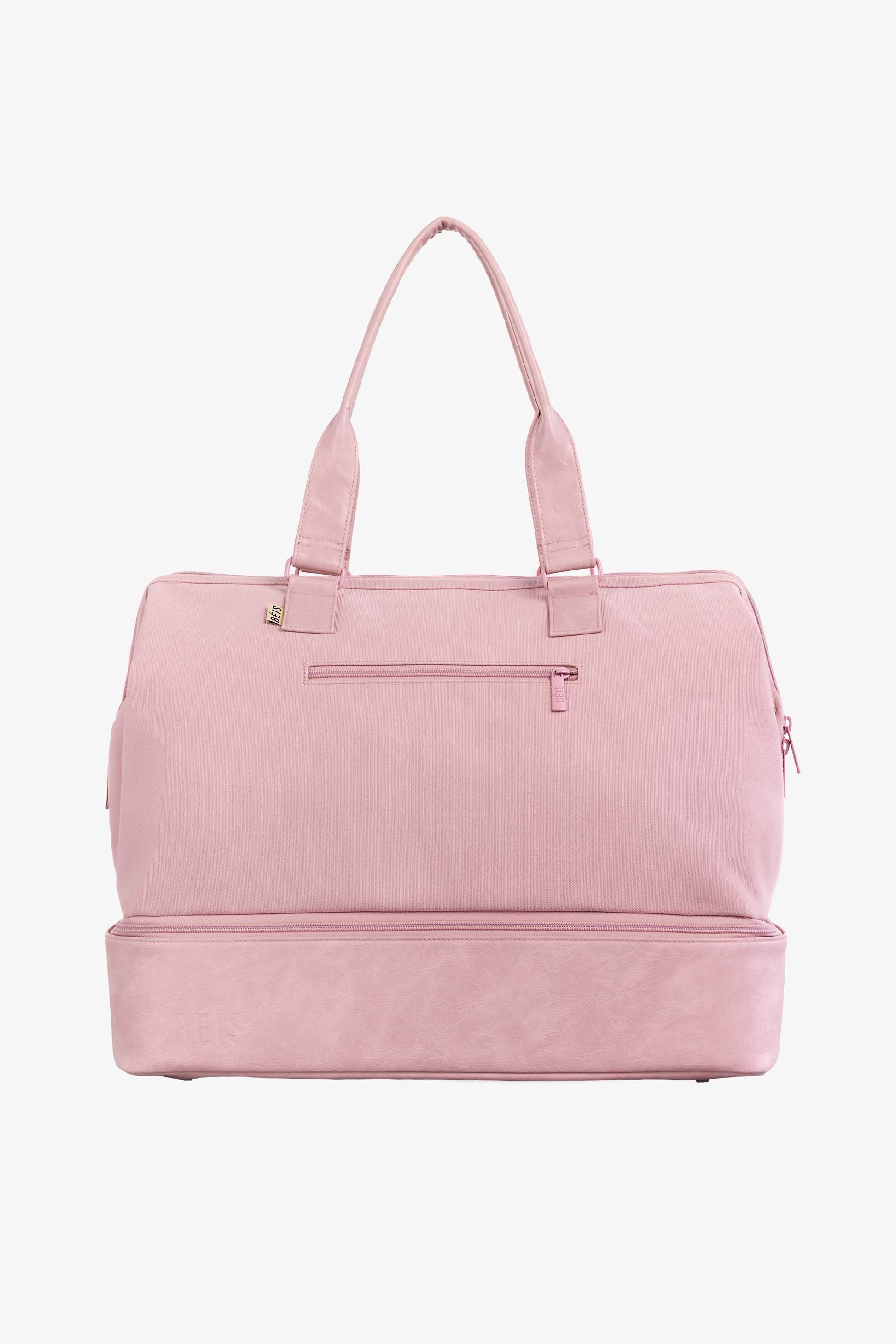 B IS The Weekender in Atlas Pink Weekender Travel Bag In Pink