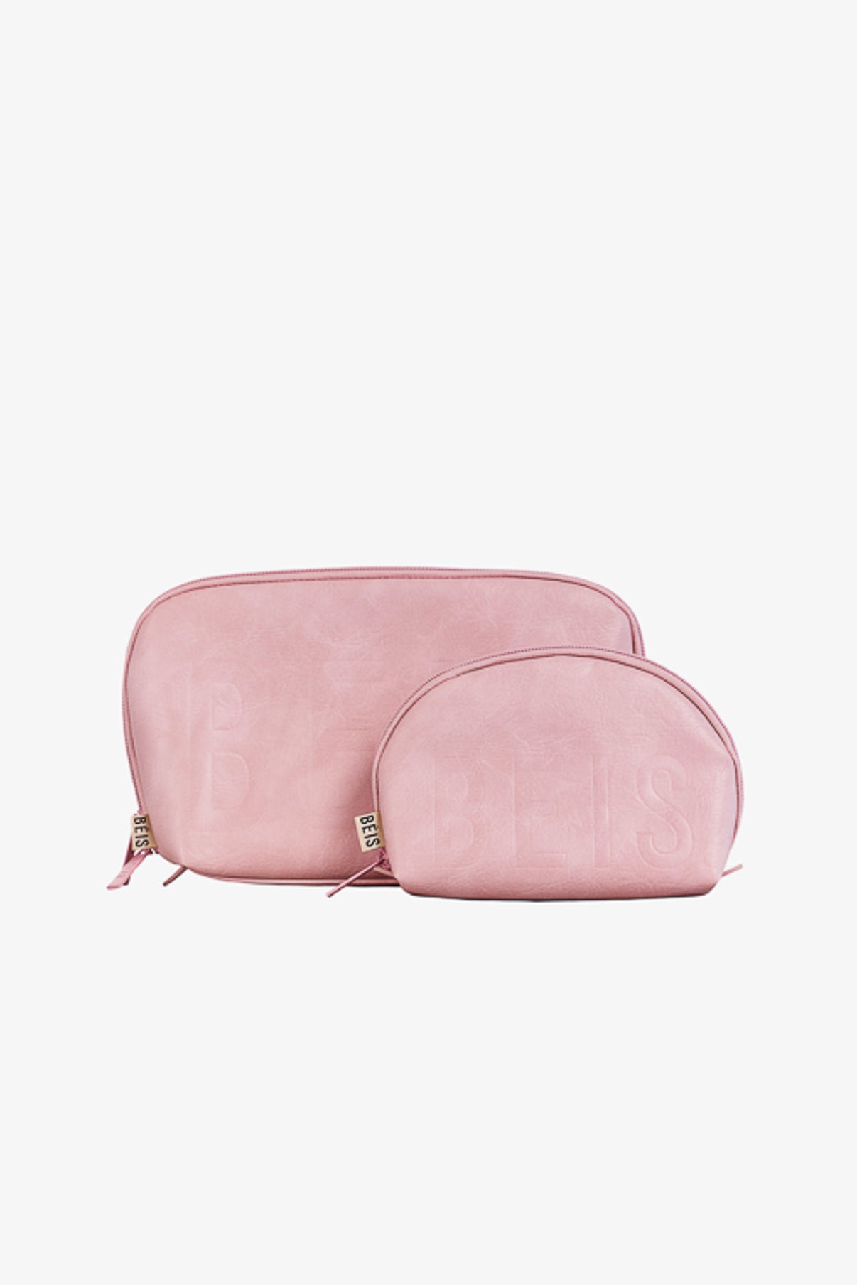 BÉIS 'The Cosmetic Pouch Set' in Pink - Cosmetic Travel Bag Set ...