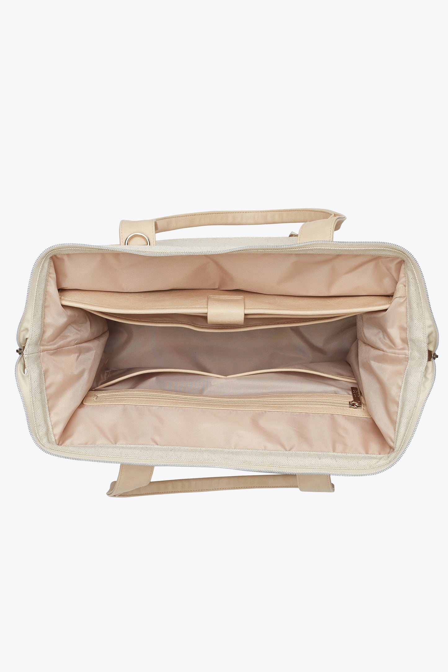 Resale The Convertible Mini Weekender in Beige