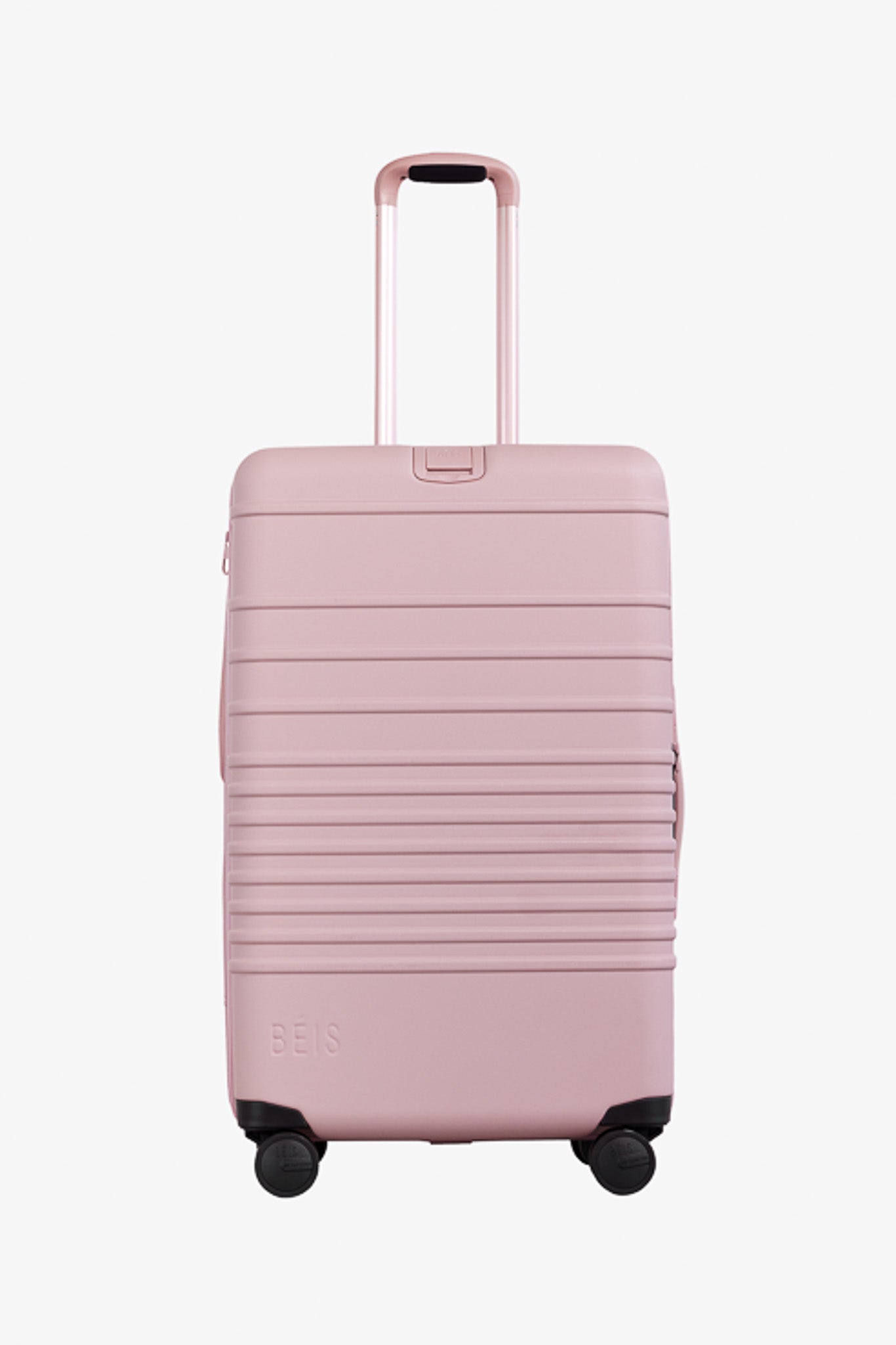 BÉIS 'The Medium Check-In Roller' in Atlas Pink - 26 in Pink Luggage & Pink Suitcase