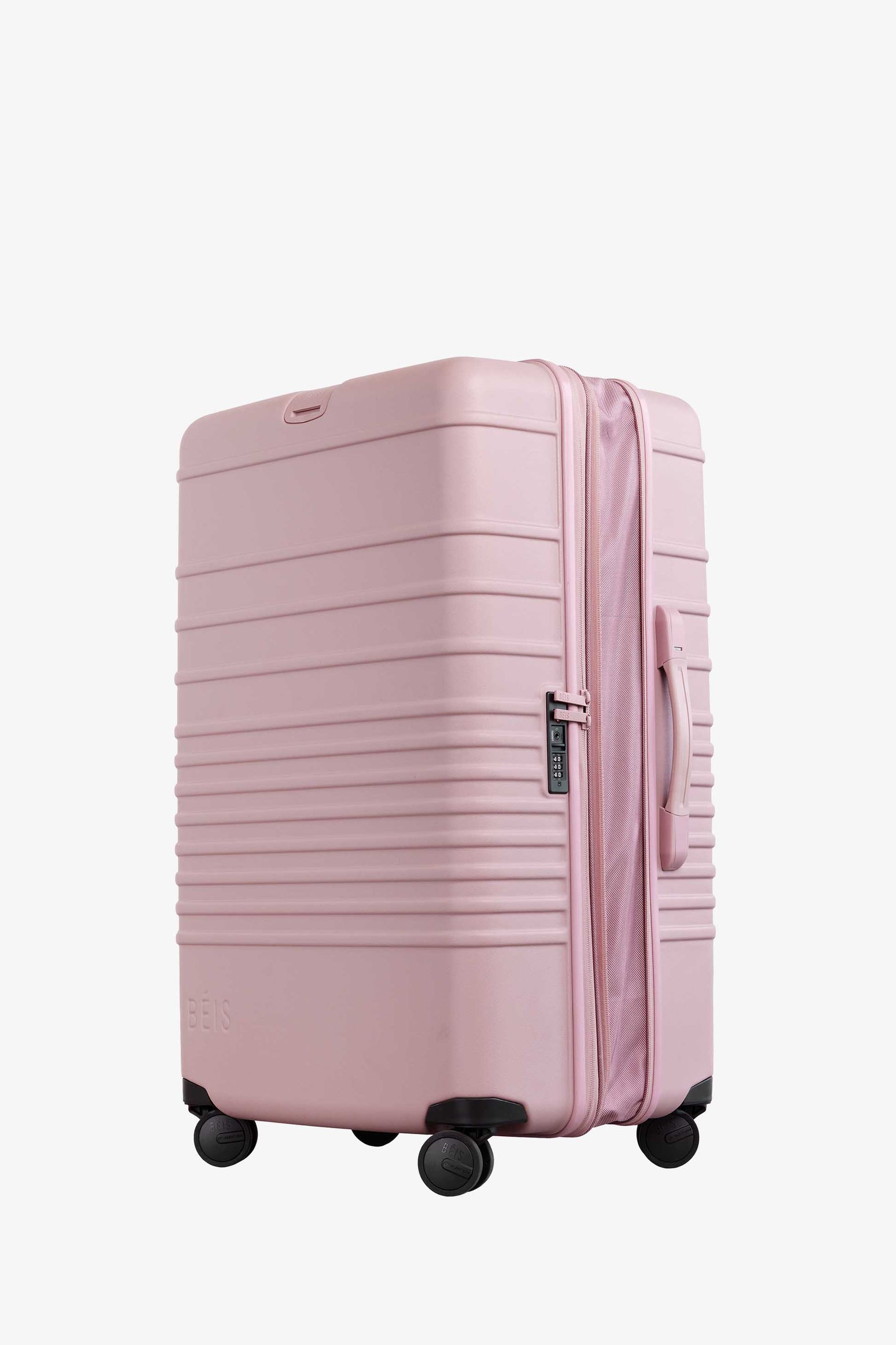 BÉIS 'The Large Check-In Roller' in Atlas Pink - 29 inch Check in Pink ...