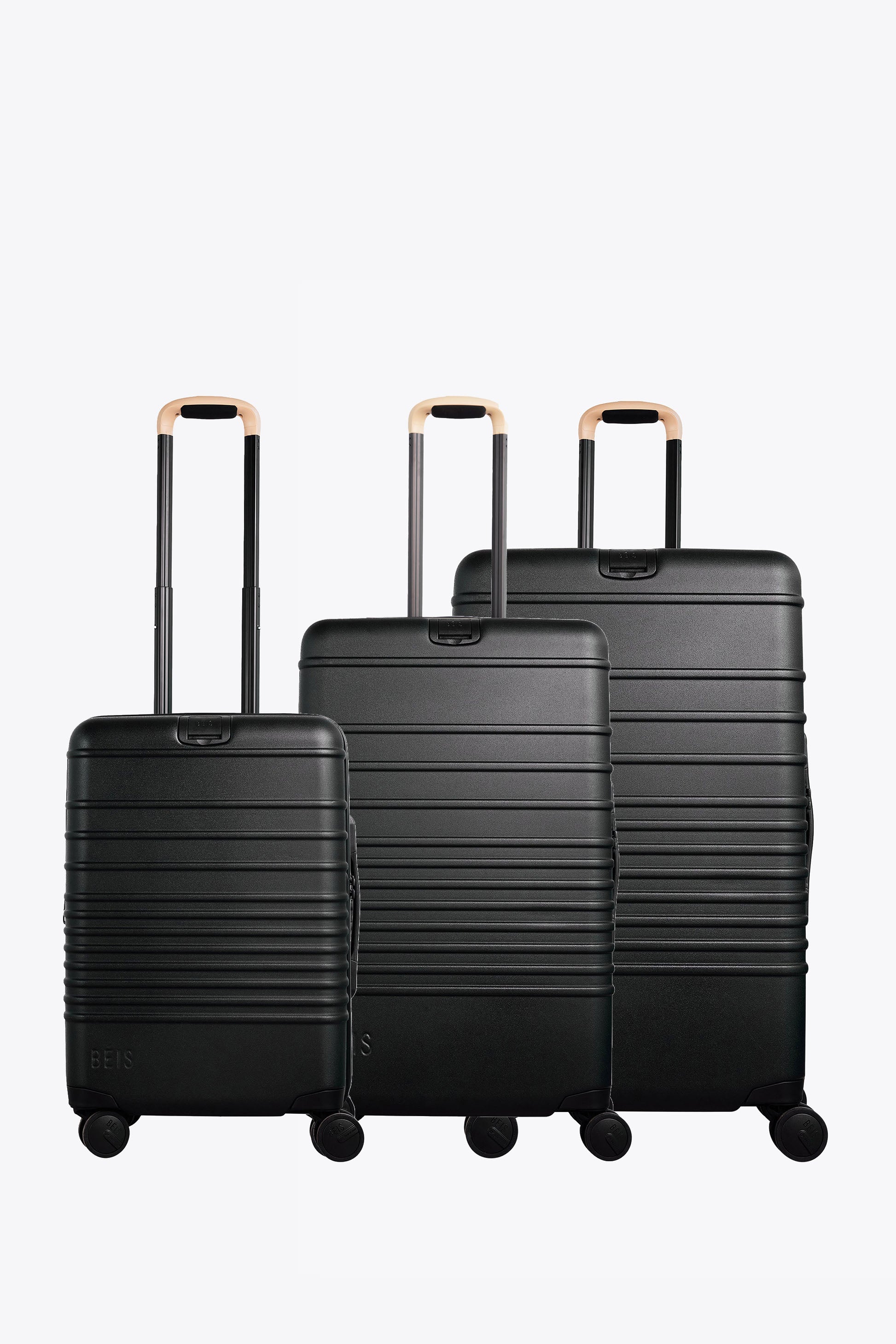 The 3 Piece Luggage Set - Black