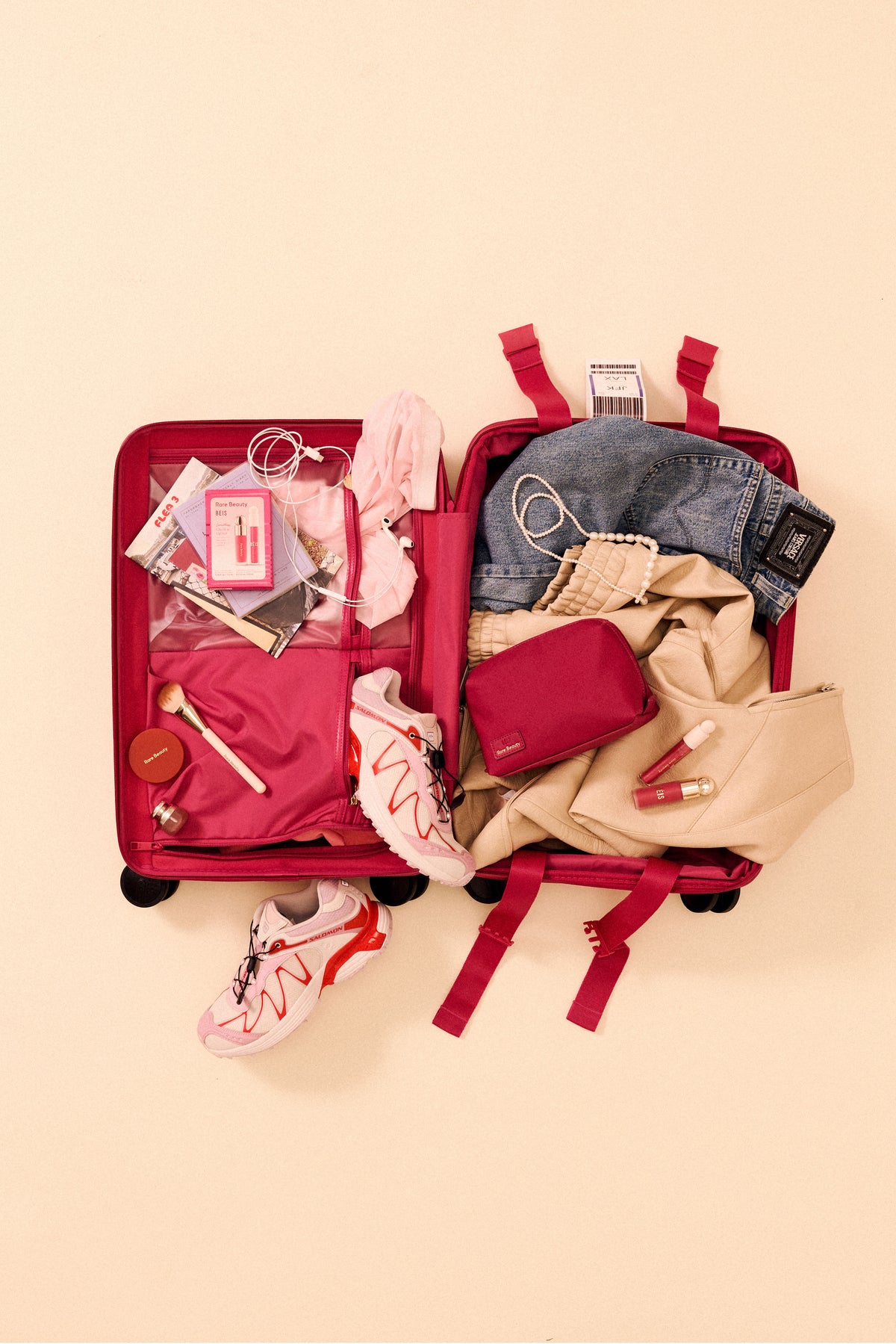 BÉIS x Rare Beauty The Carry-On Roller in Limitless
