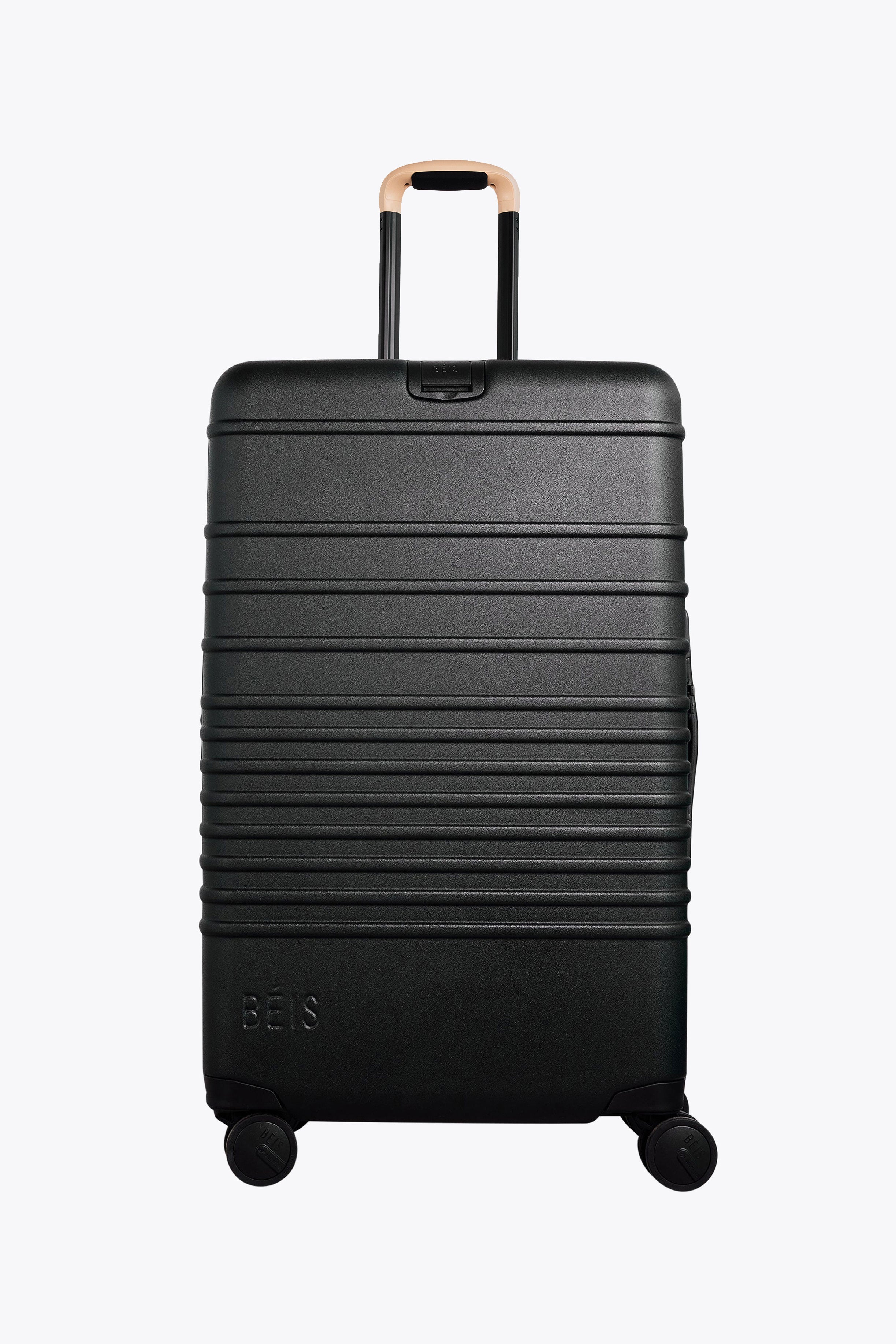 BÉIS 'The Large Check-In Roller' in Black - 29 inch Checked Rolling Luggage & Suitcase