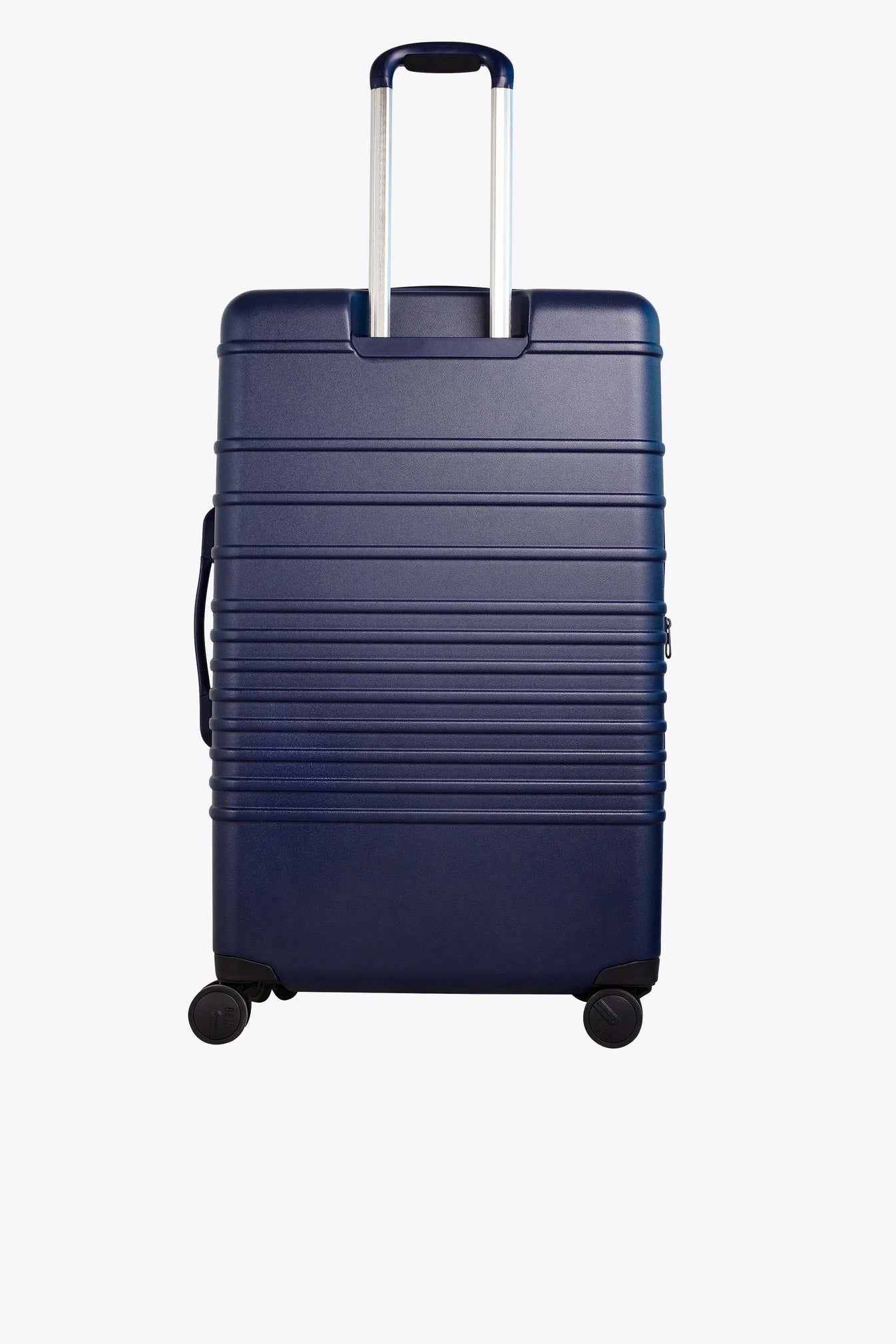 BÉIS 'The Large Check-In Roller' in Navy - 29 inch Navy Checked Suitcase & Large Check in Luggage