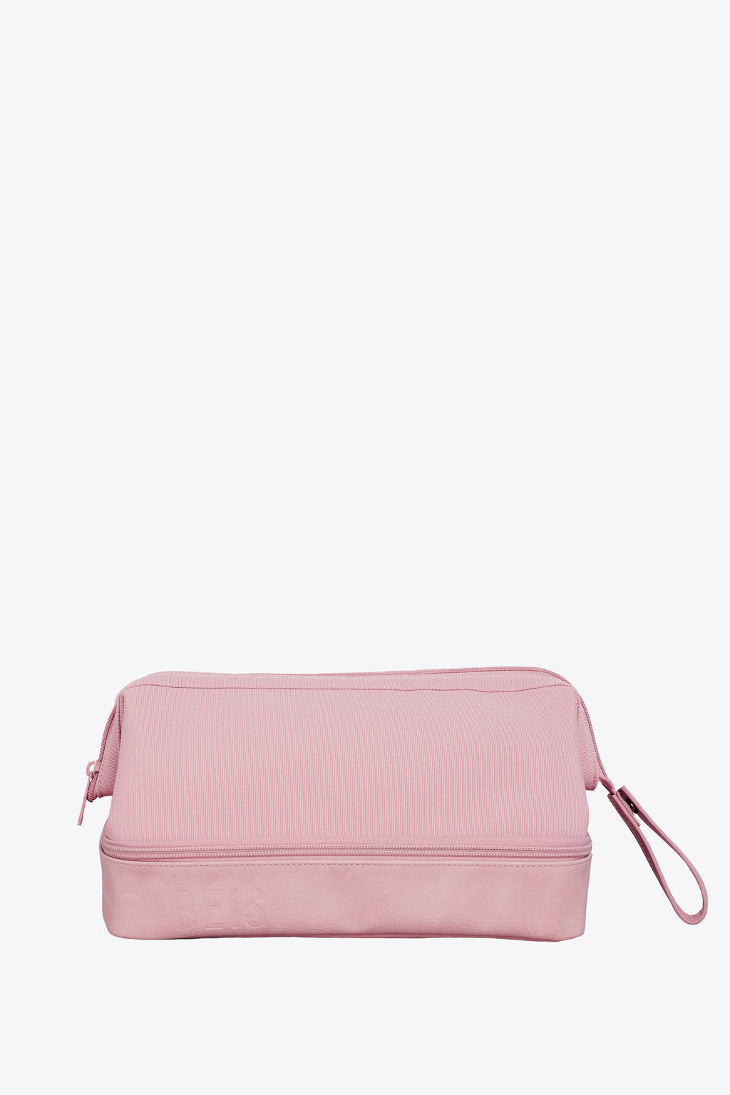 BÉIS 'The Dopp Kit' In Atlas Pink - Pink Travel Toiletry Bag & Toiletry Kit