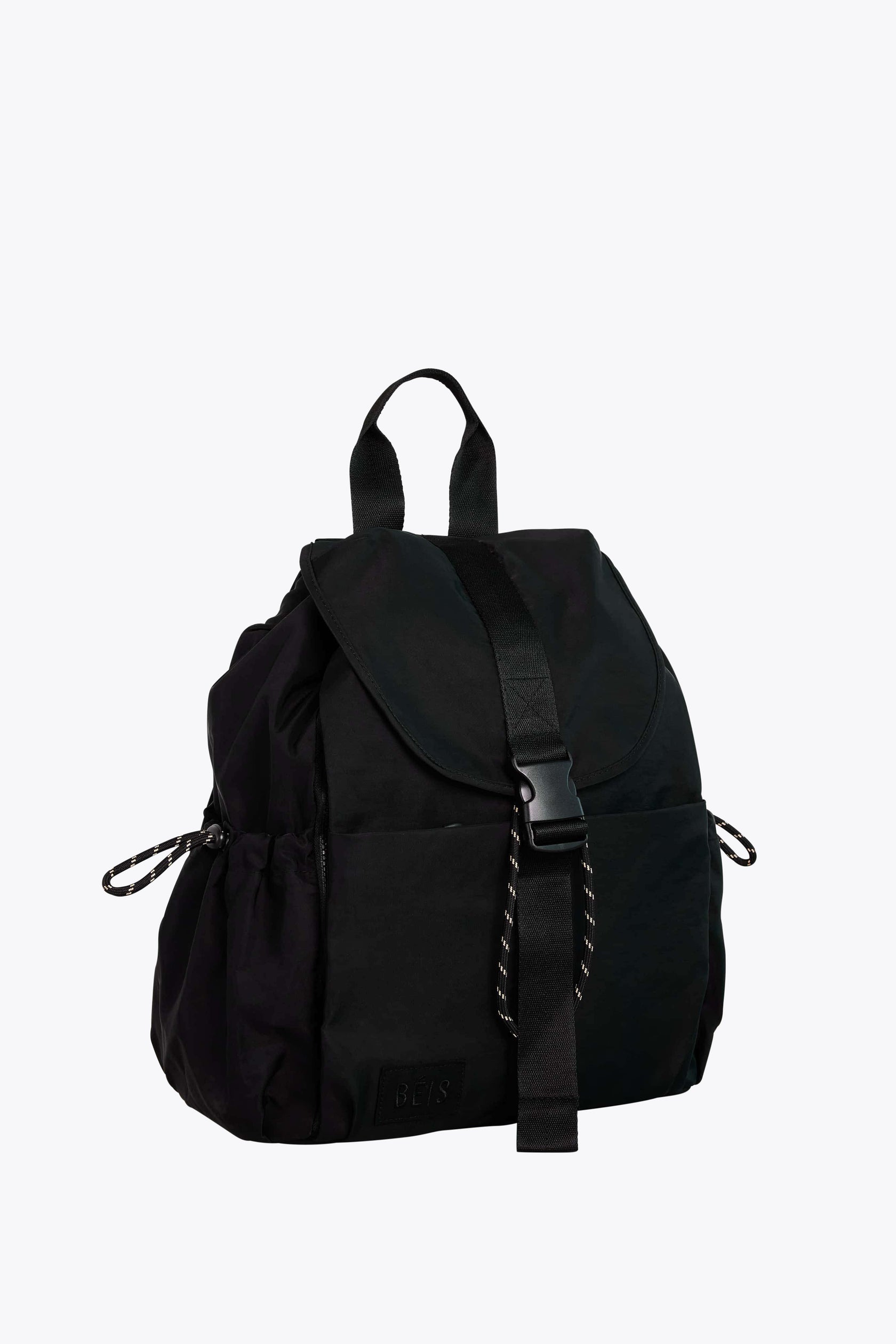 BÉIS 'The Sport Backpack' in Black - Chic Tennis Inspired Backpack