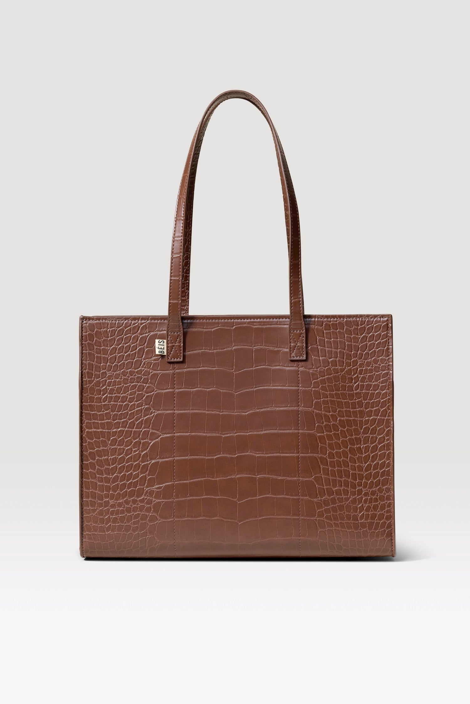 The Work Totes in Maple Croc