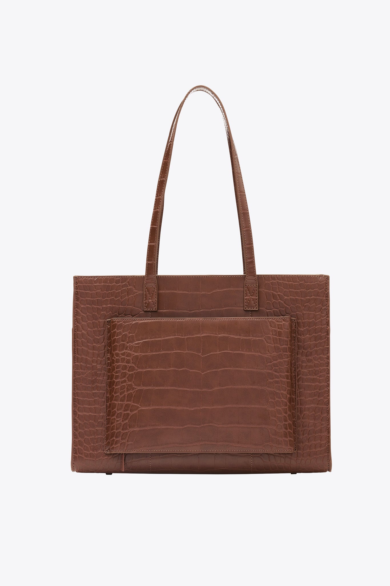 B IS The Work Tote in Maple Brown Laptop Bag Office Work Tote