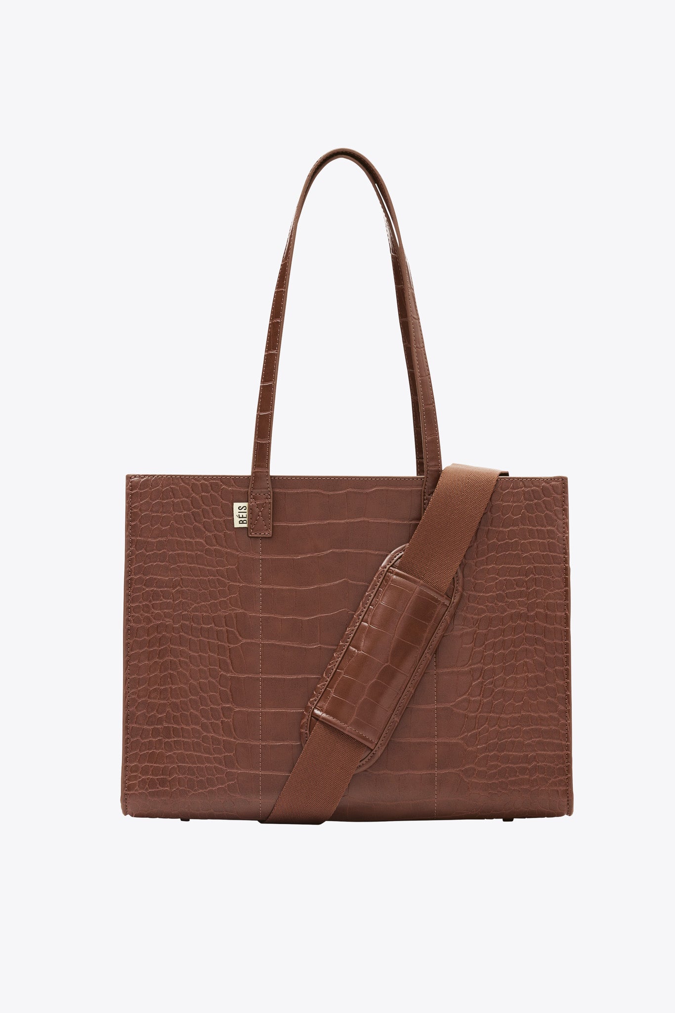 The Work Tote - Maple Croc