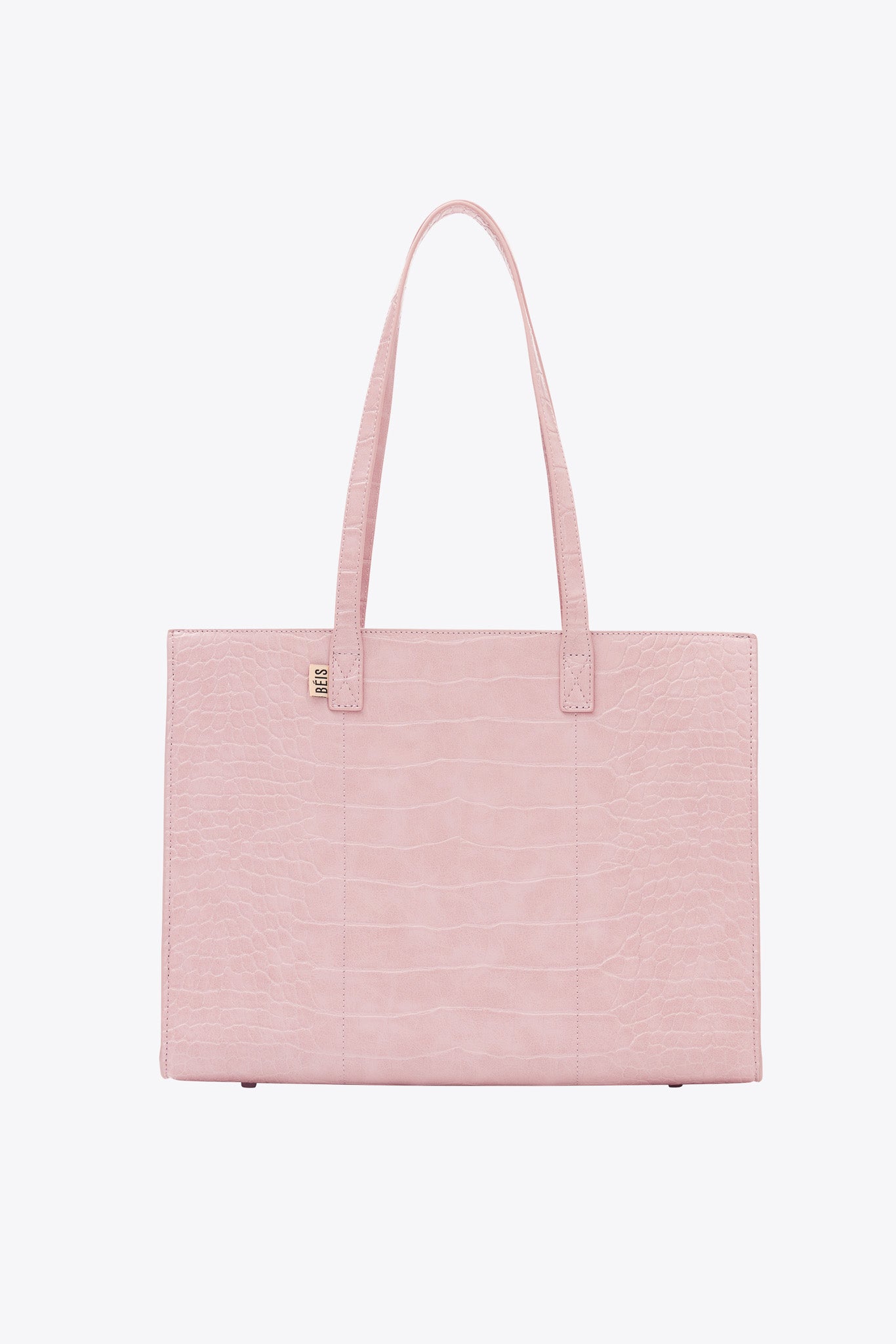 Resale The Work Tote in Atlas Pink Croc