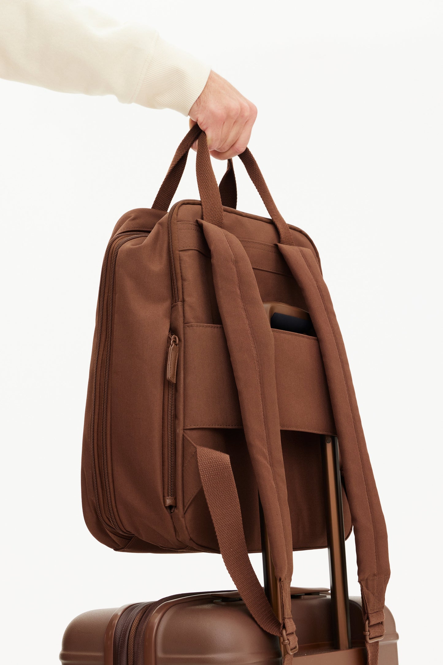 Resale The Expandable Backpack in Maple