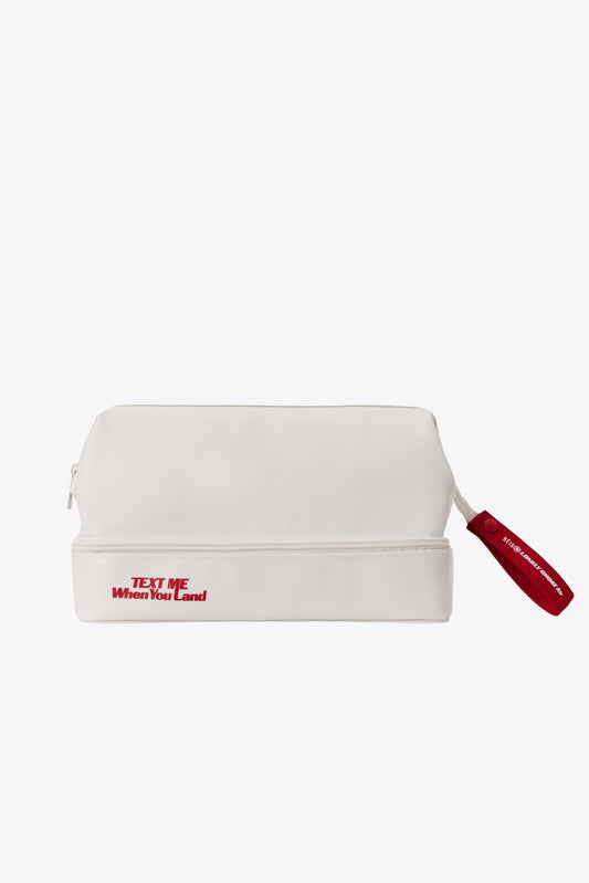 Resale The Dopp Kit in Ghost White