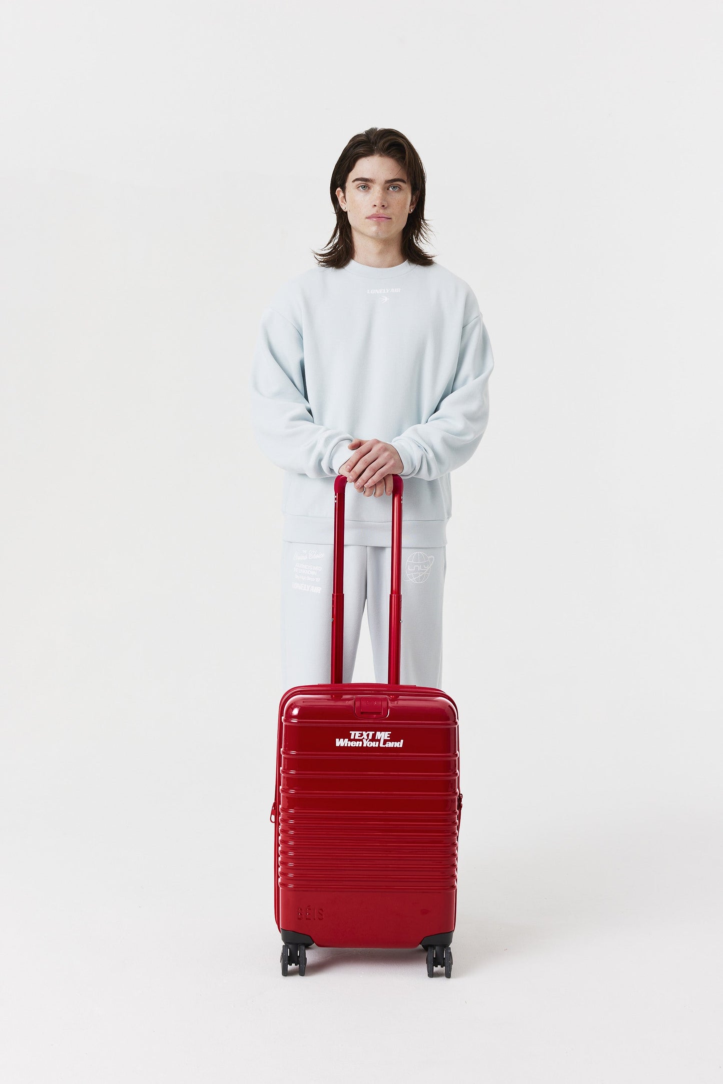 Resale The Carry-On Roller in Text Me Red