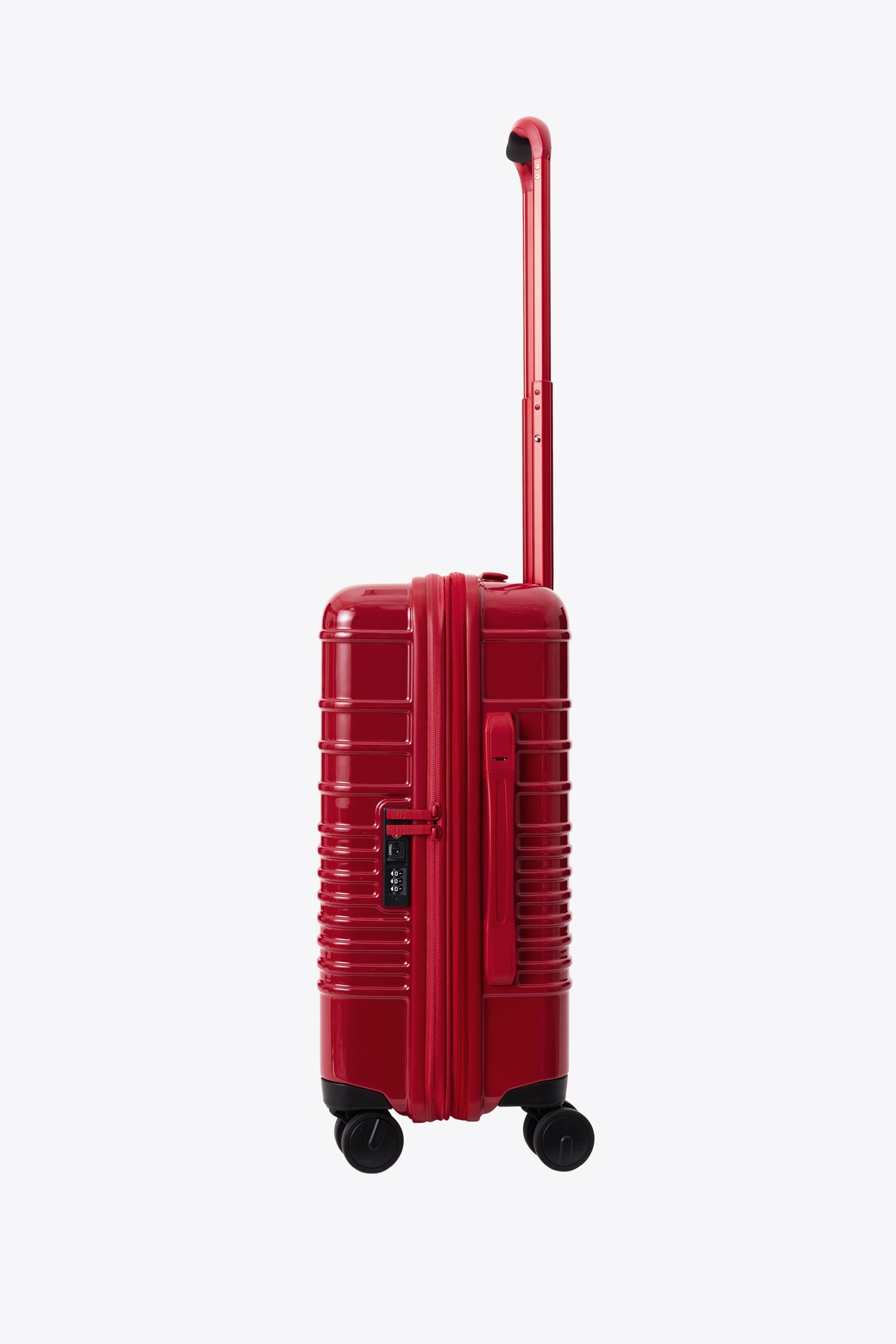 Red carry on suitcase on sale