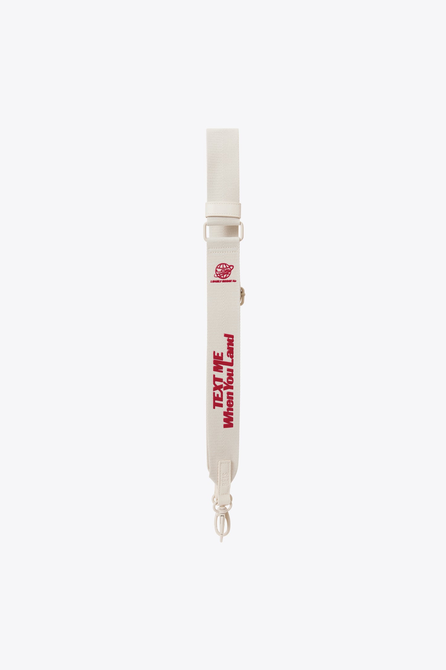 The Shoulder Strap in Ghost White