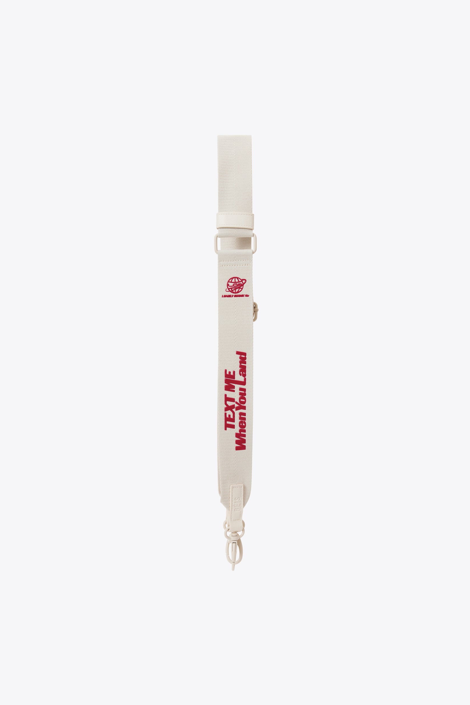 BÉIS x Lonely Ghost 'The Shoulder Strap' in Ghost White - White ...