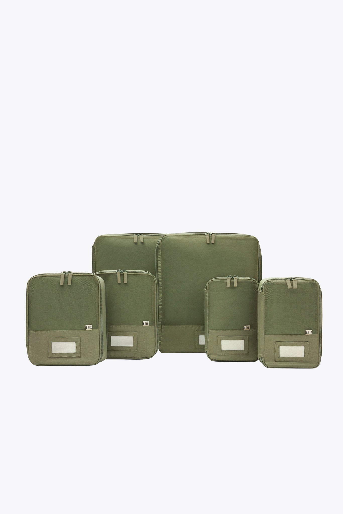 The Compression Packing Cubes 6 pc in Olive