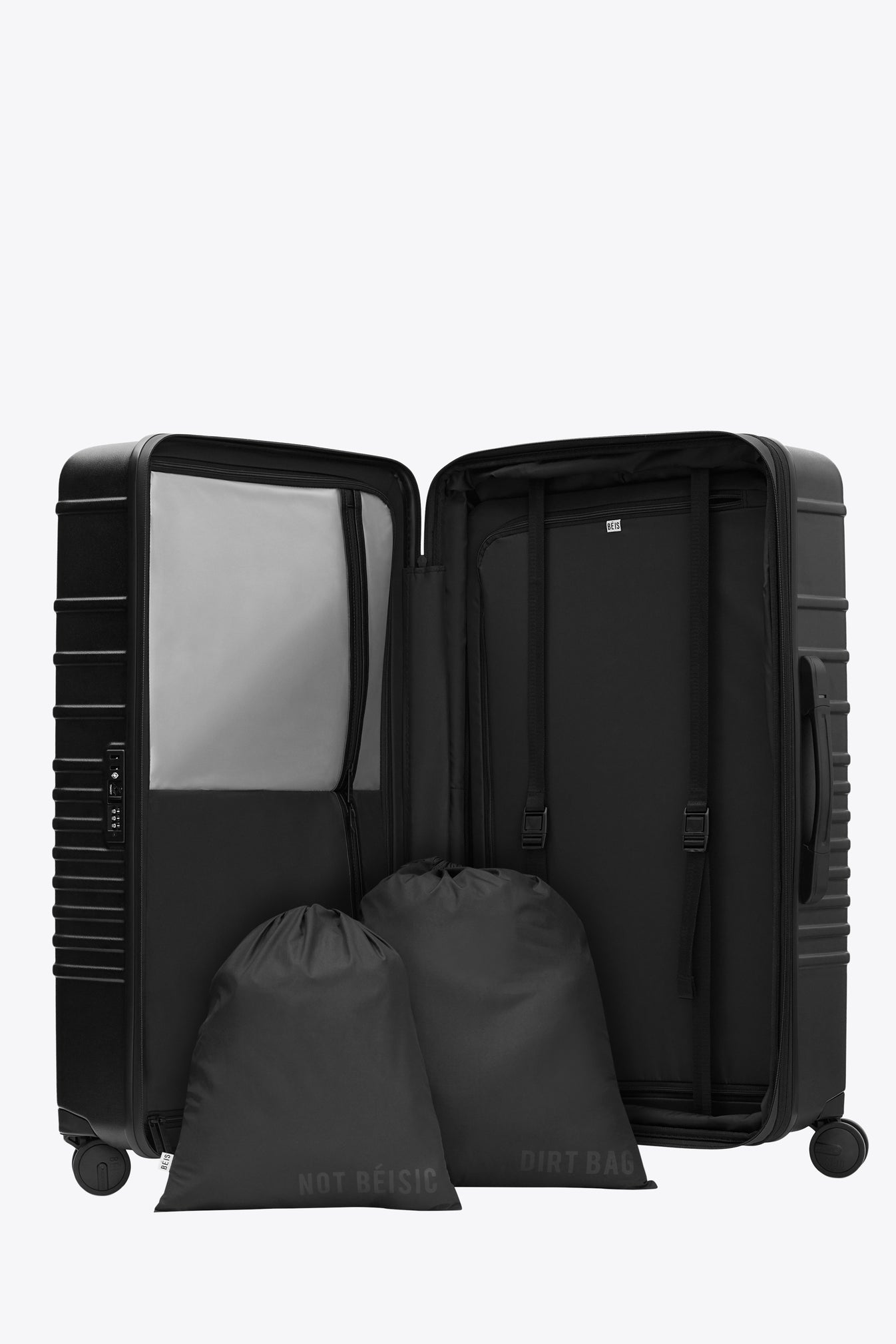 BÉIS 'The Large Check-In Roller' in All Black - 29 inch Large Check in ...