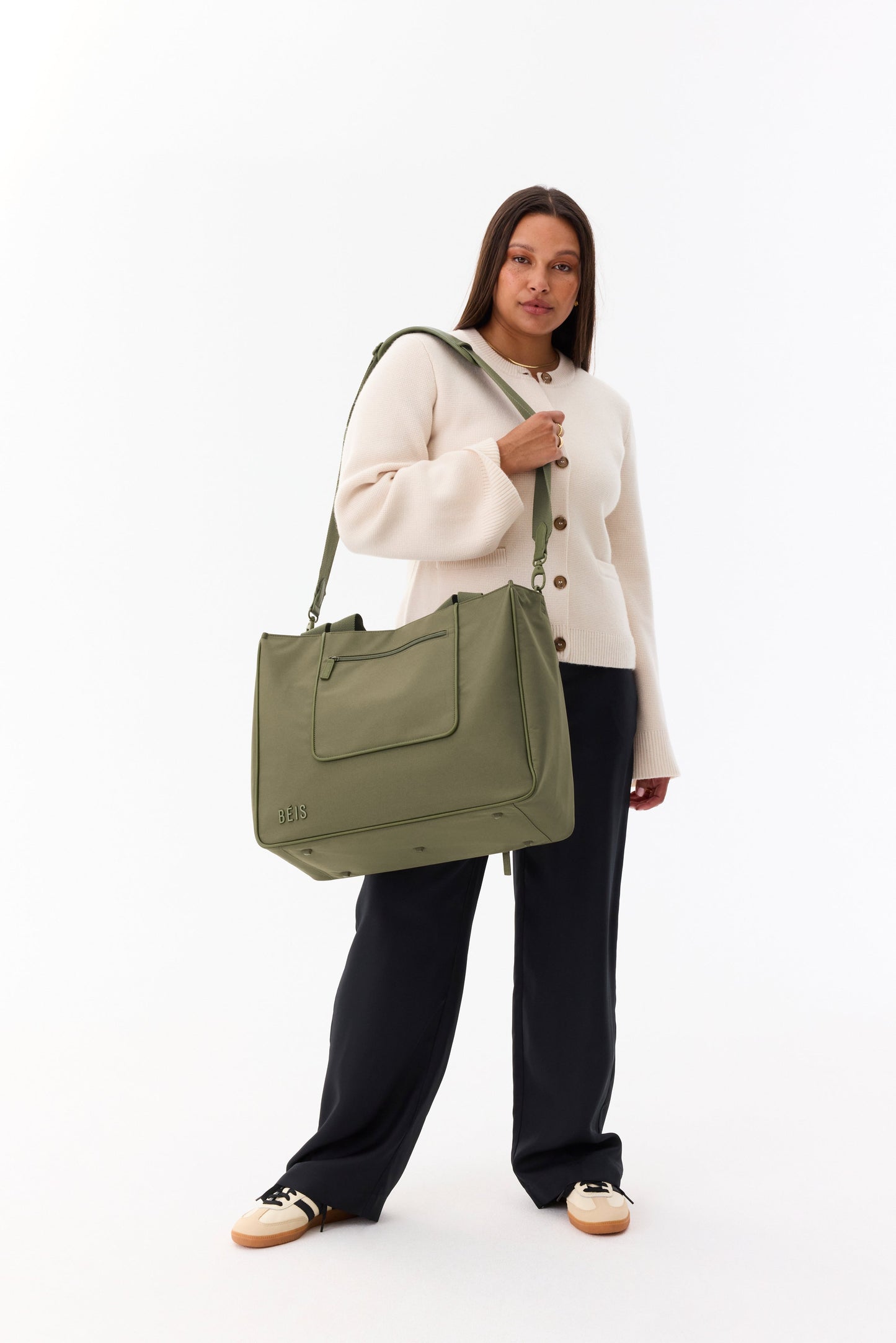 Resale The East To West Tote in Olive