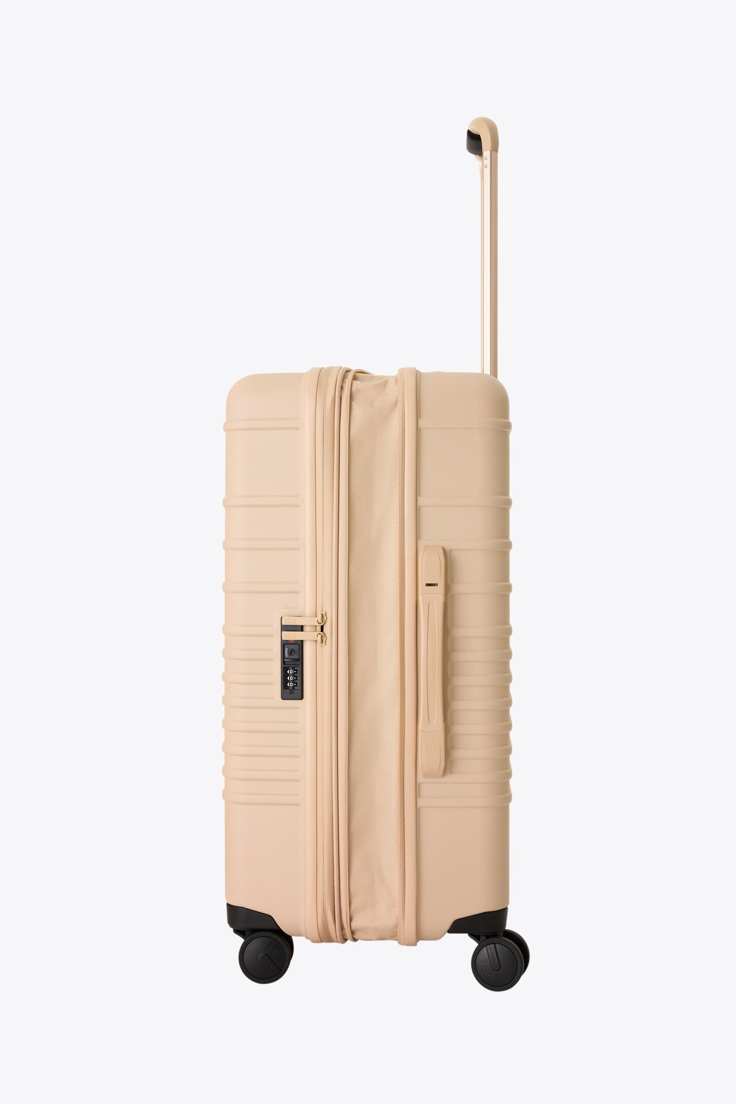 The Medium Check-In Roller in Beige