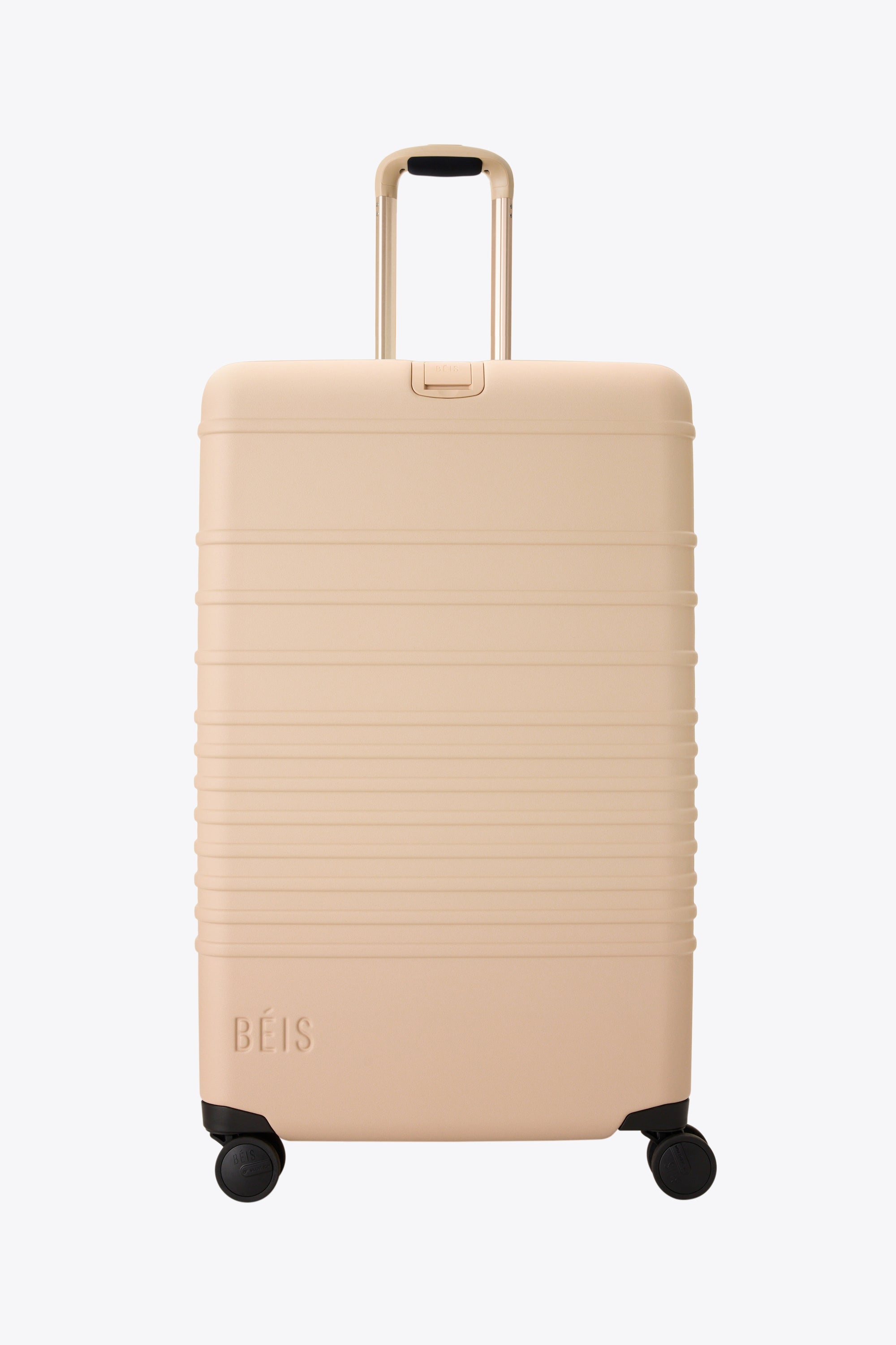 The Large Check-In Roller - Beige