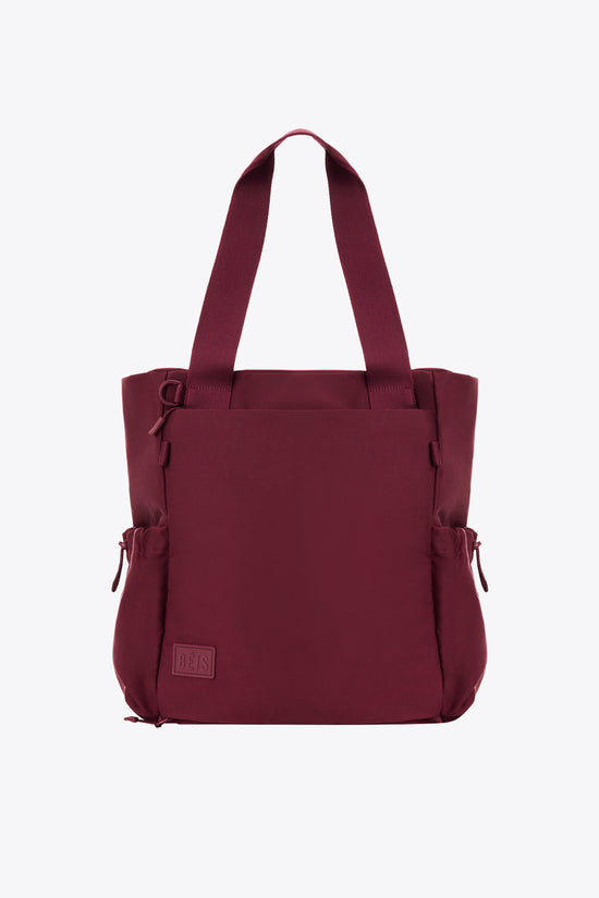 The Sport Tote in Burgundy