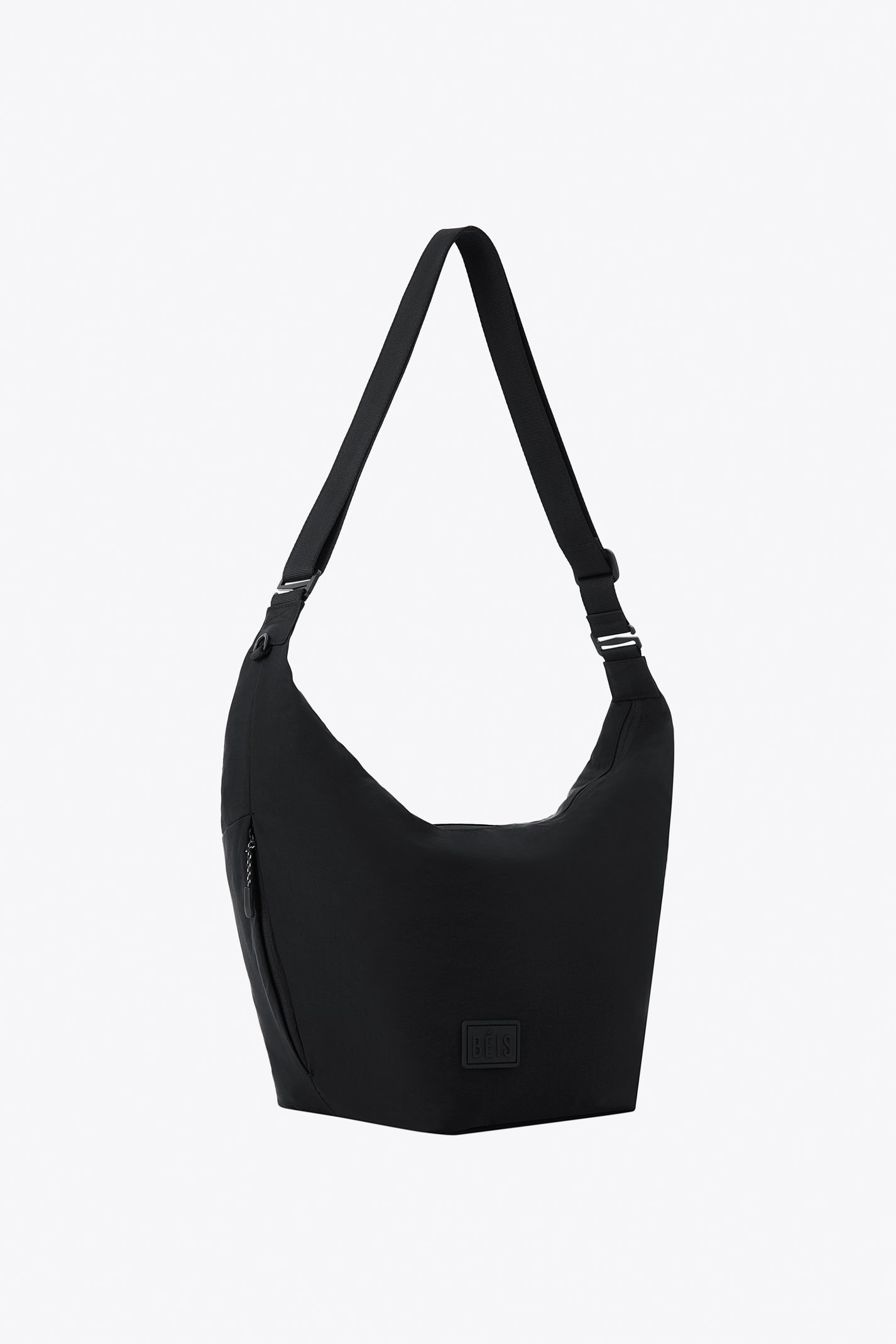 BÉIS The Crescent Catchall in Black – Black Crescent Crossbody Shoulder Bag