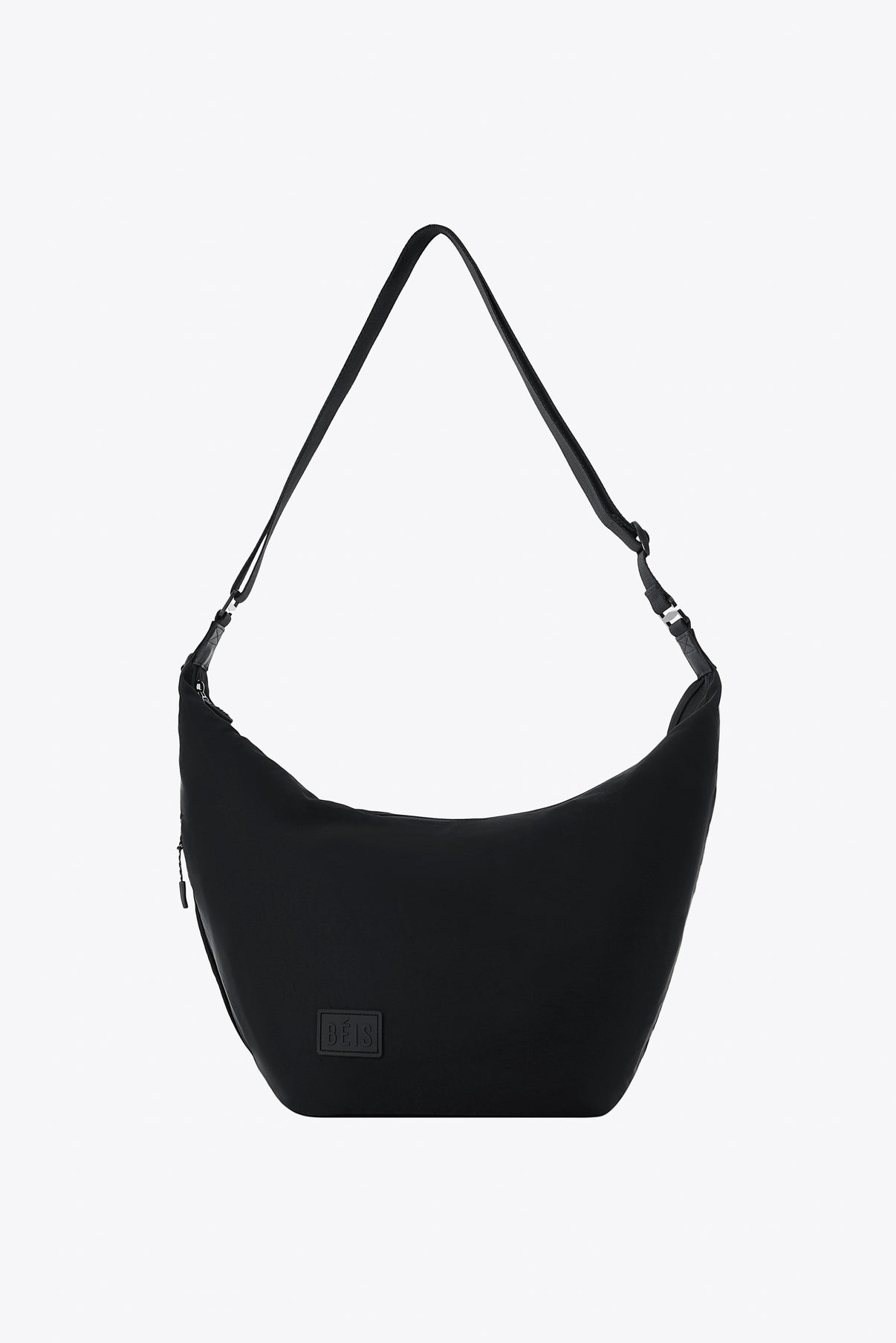 BÉIS The Crescent Catchall in Black – Black Crescent Crossbody Shoulder Bag