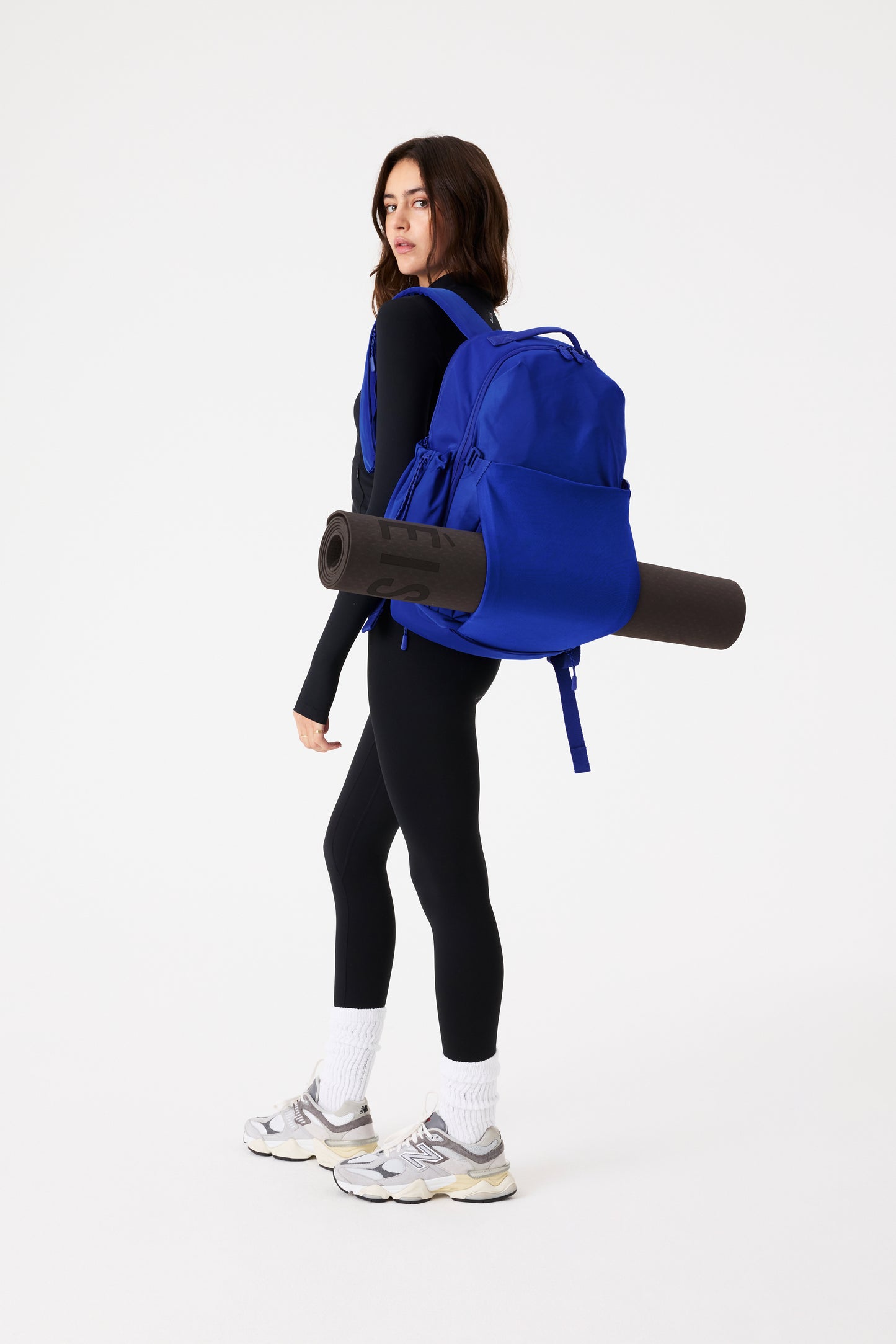 The North South Backpack in Cobalt Blue