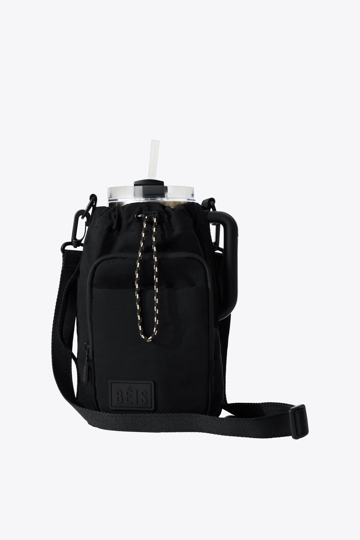 The Magnetic Water Bottle Sling in Black