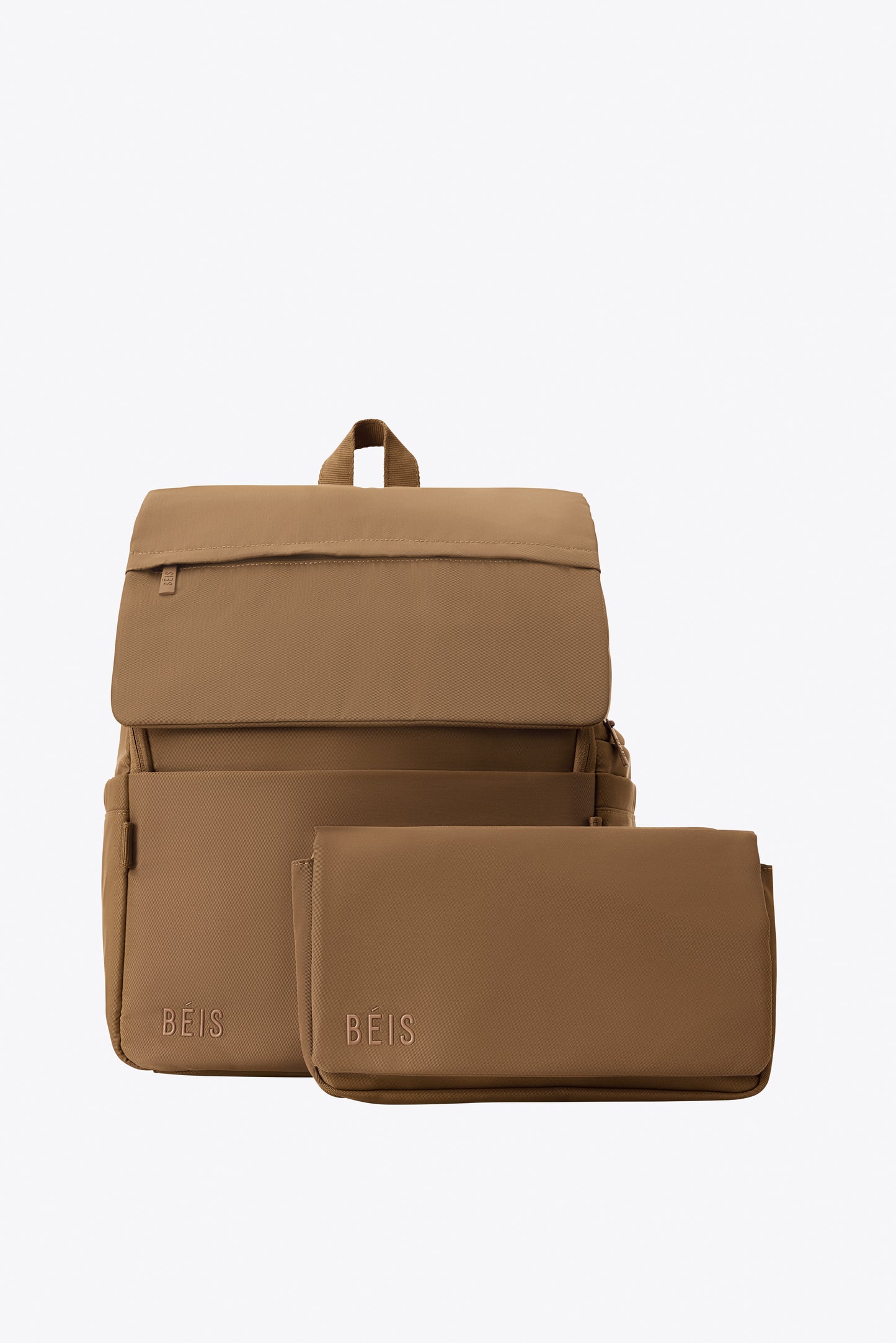 The Ultimate Diaper Backpack in Camel